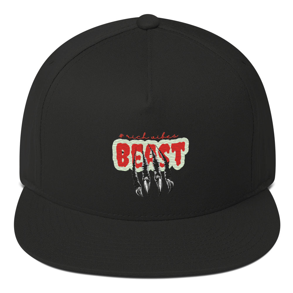 Rich Vibes Beast Mode 1.0 - Flat Bill Cap Black