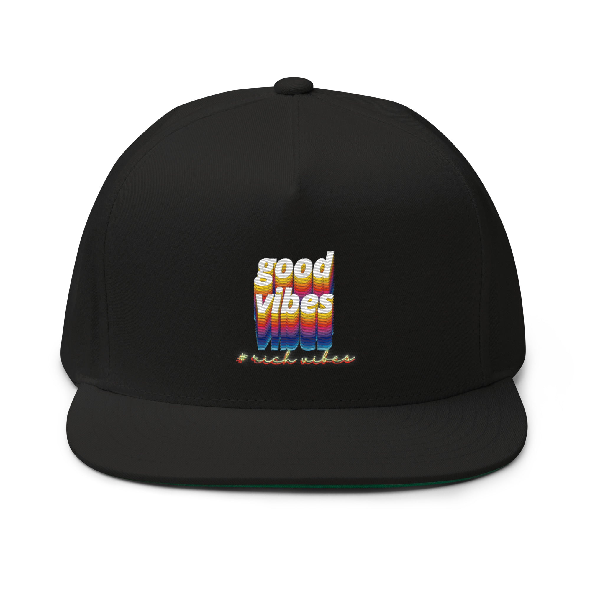 Rich Vibes Beast Mode 1.1 - Flat Bill Cap Black
