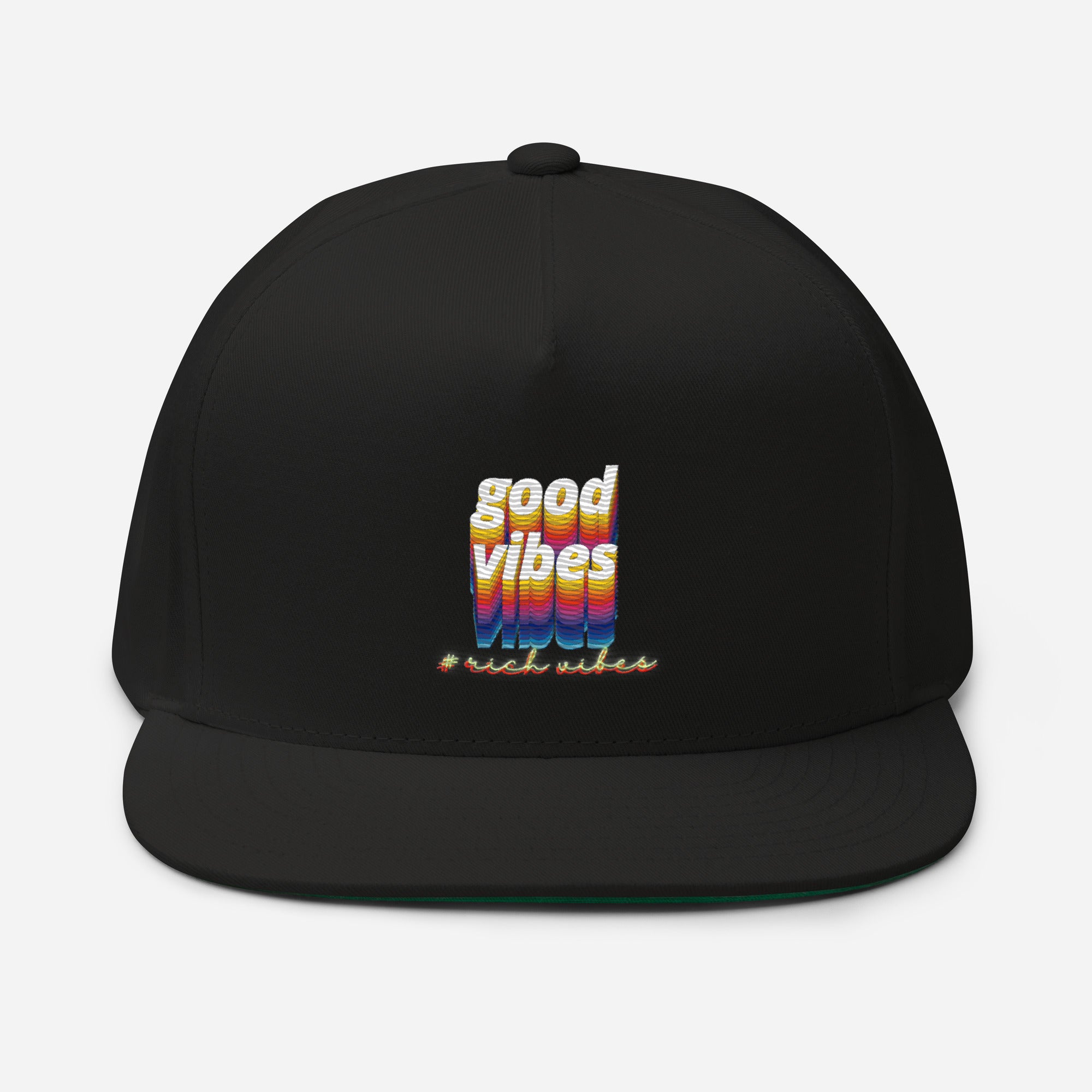 Rich Vibes Beast Mode 1.1 - Flat Bill Cap Black
