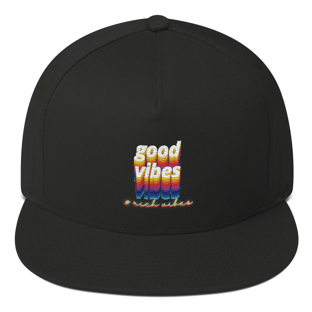 Rich Vibes Beast Mode 1.1 - Flat Bill Cap Black
