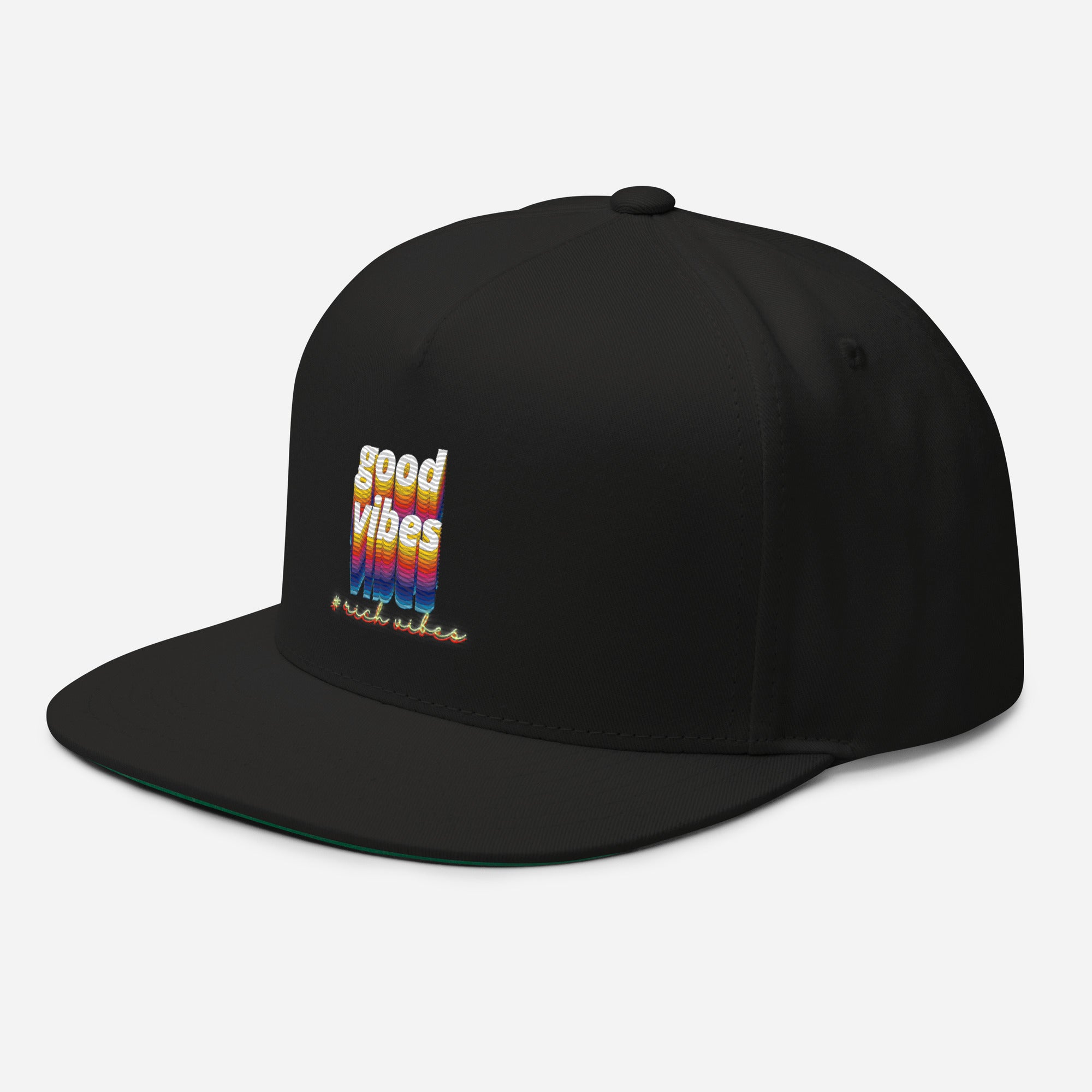 Rich Vibes Beast Mode 1.1 - Flat Bill Cap Black