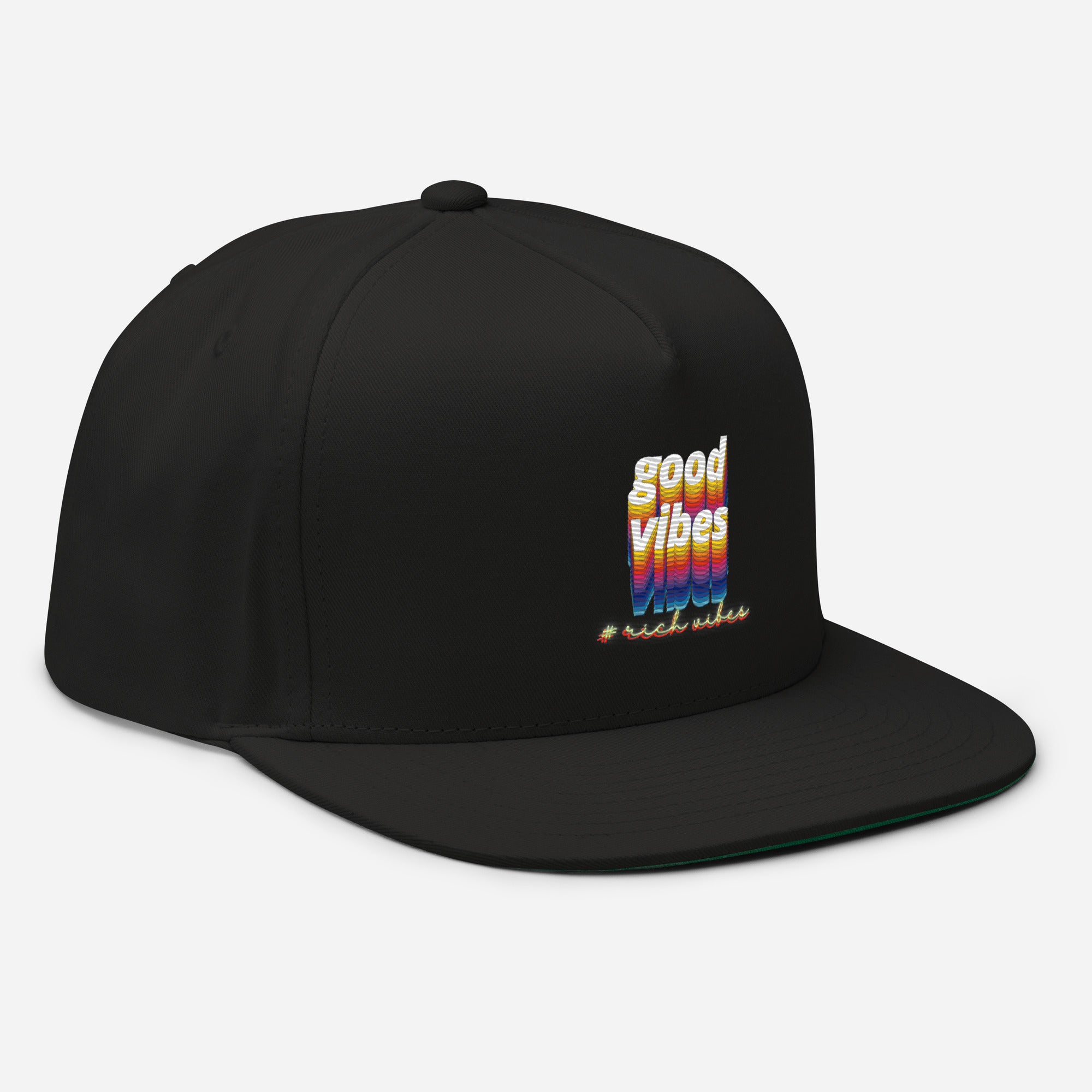Rich Vibes Beast Mode 1.1 - Flat Bill Cap Black