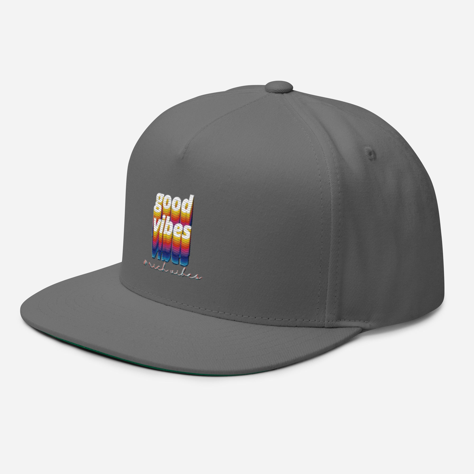 Rich Vibes Beast Mode 1.1 - Flat Bill Cap Grey