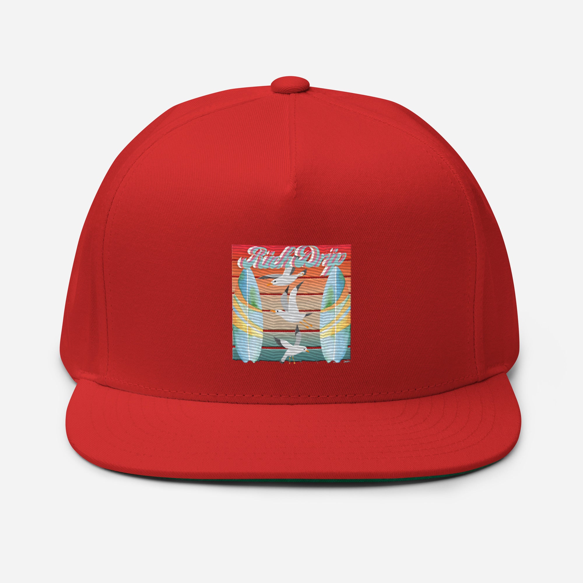 Rich Drip Surf Board Walk - Flat Bill Cap