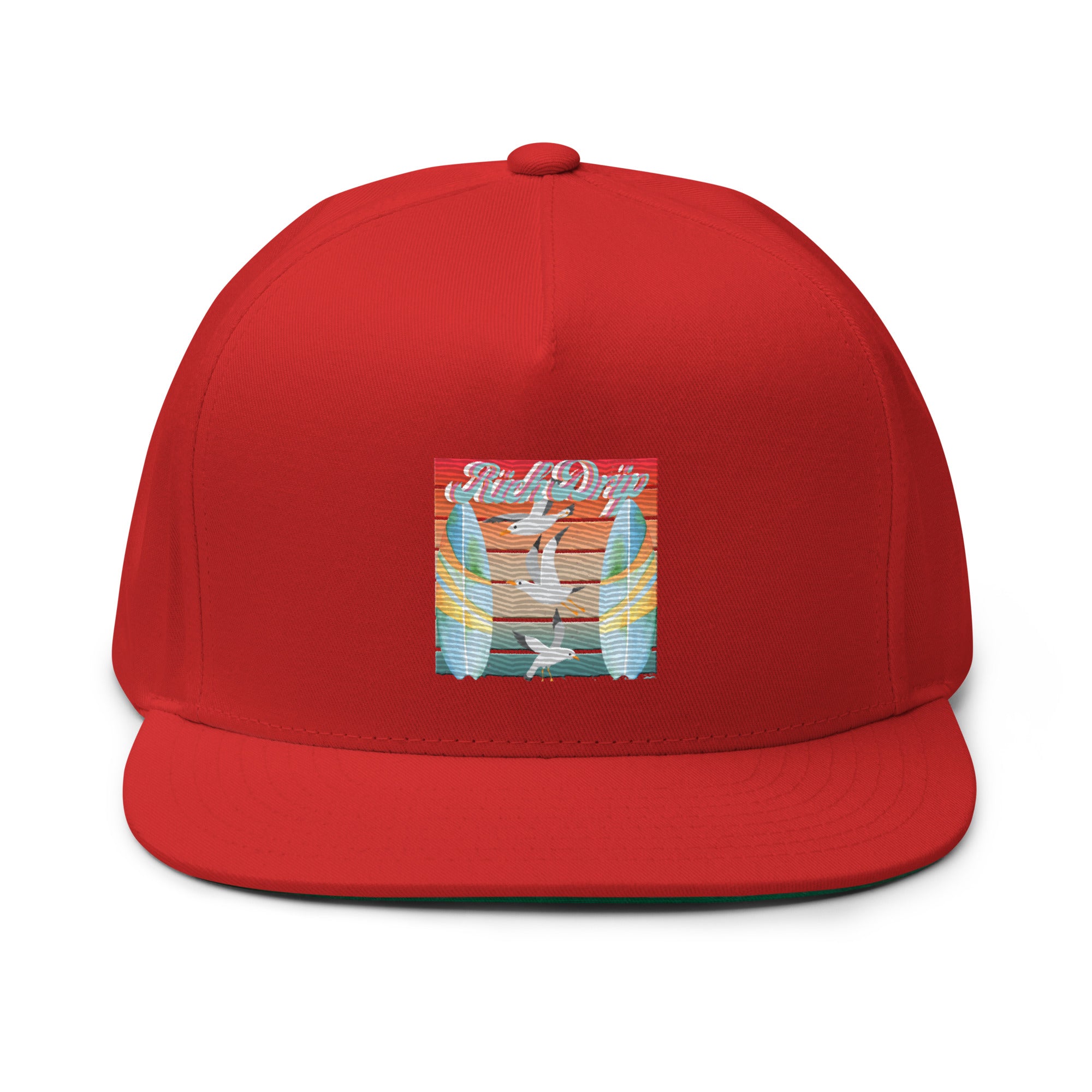 Rich Drip Surf Board Walk - Flat Bill Cap