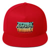 Rich Drip Multi Colored Beach Sunset Drip Signature 1.5 - Flat Bill Cap 4