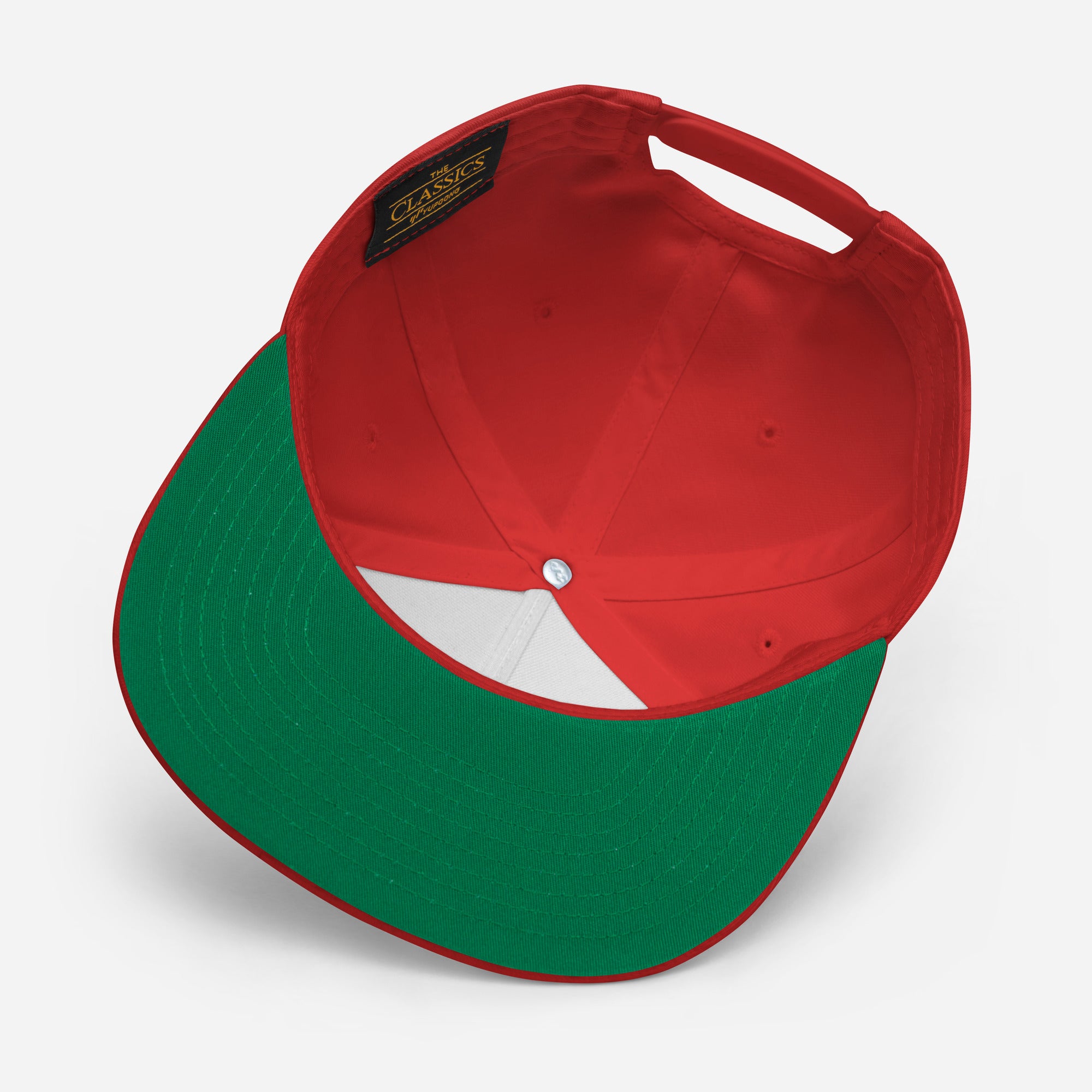 Rich Drip Good Vibes Multi-Colored 1.4 - Flat Bill Cap Red
