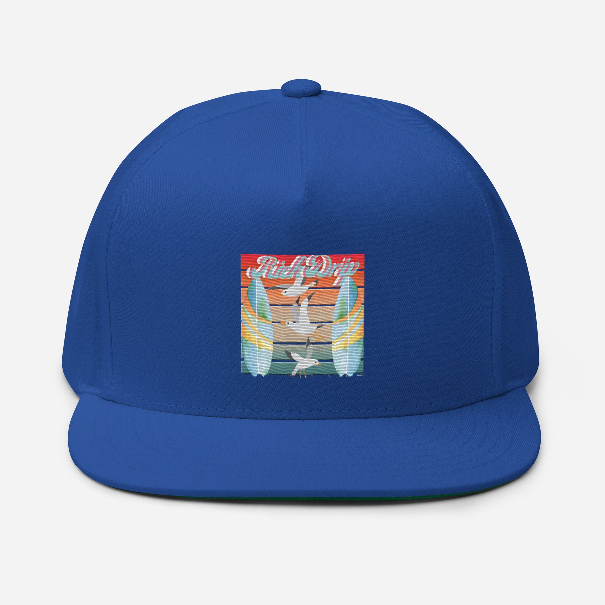 Rich Drip Surf Board Walk - Flat Bill Cap