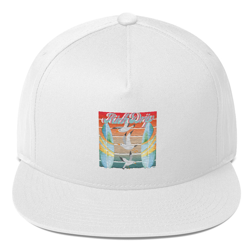 Rich Drip Surf Board Walk - Flat Bill Cap