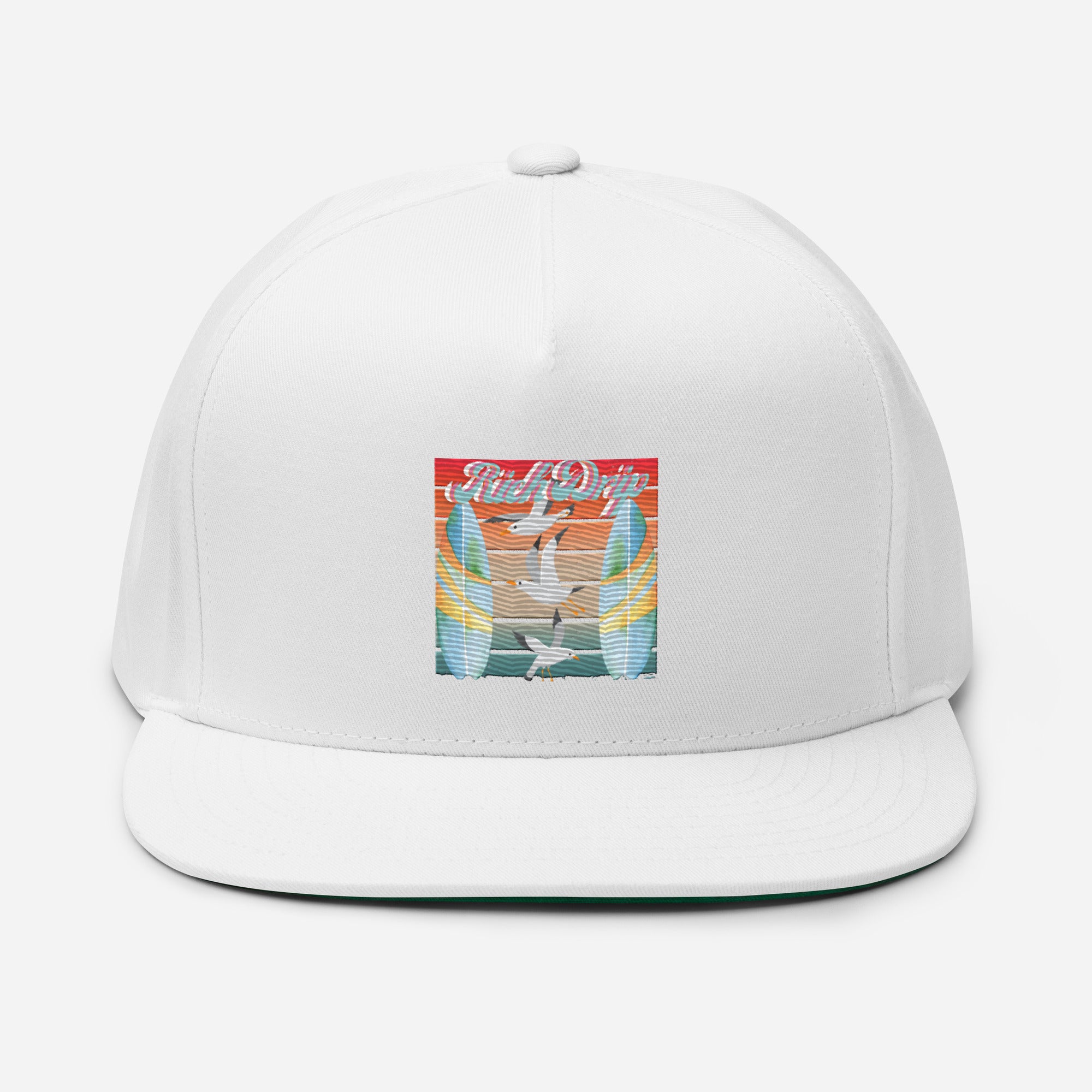 Rich Drip Surf Board Walk - Flat Bill Cap
