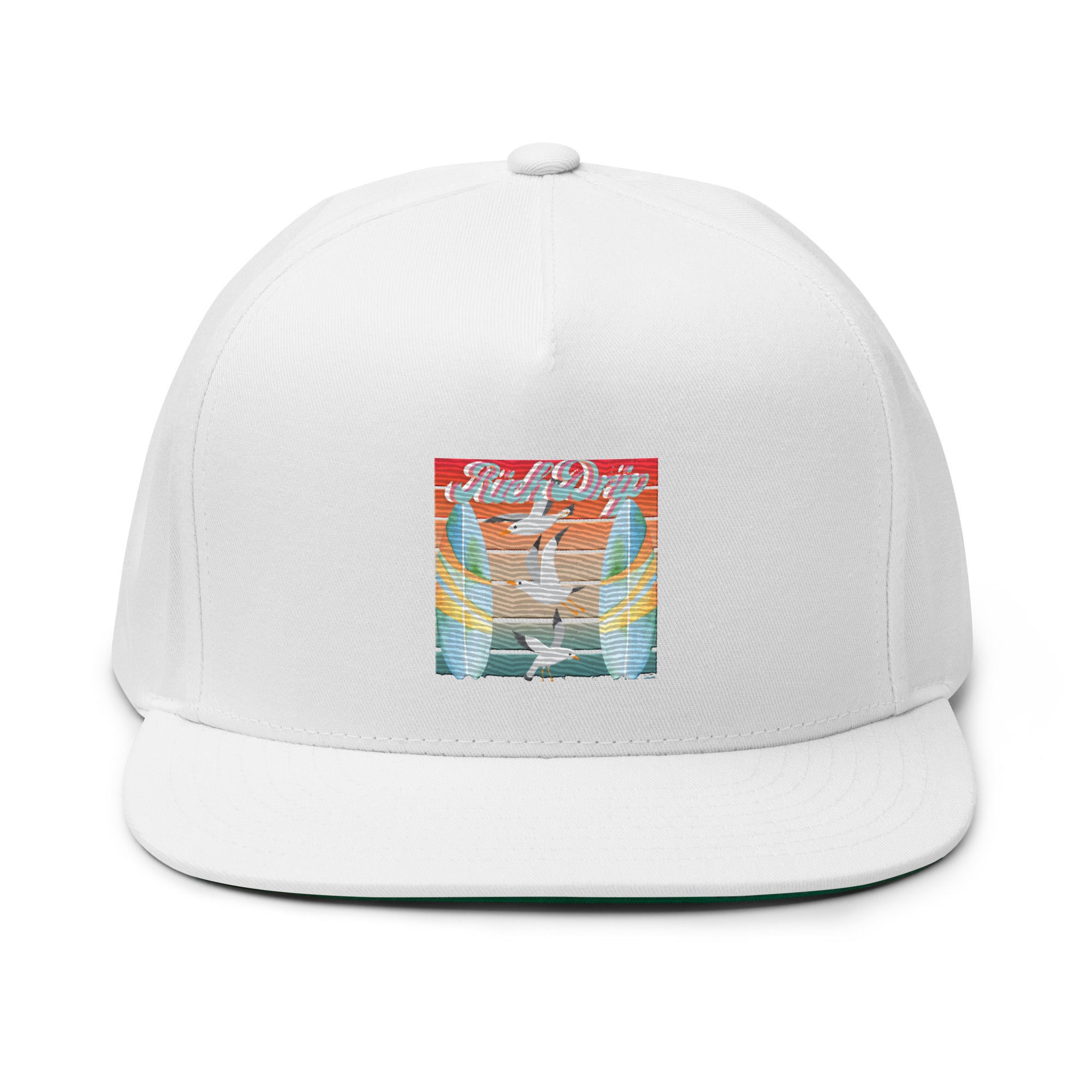 Rich Drip Surf Board Walk - Flat Bill Cap