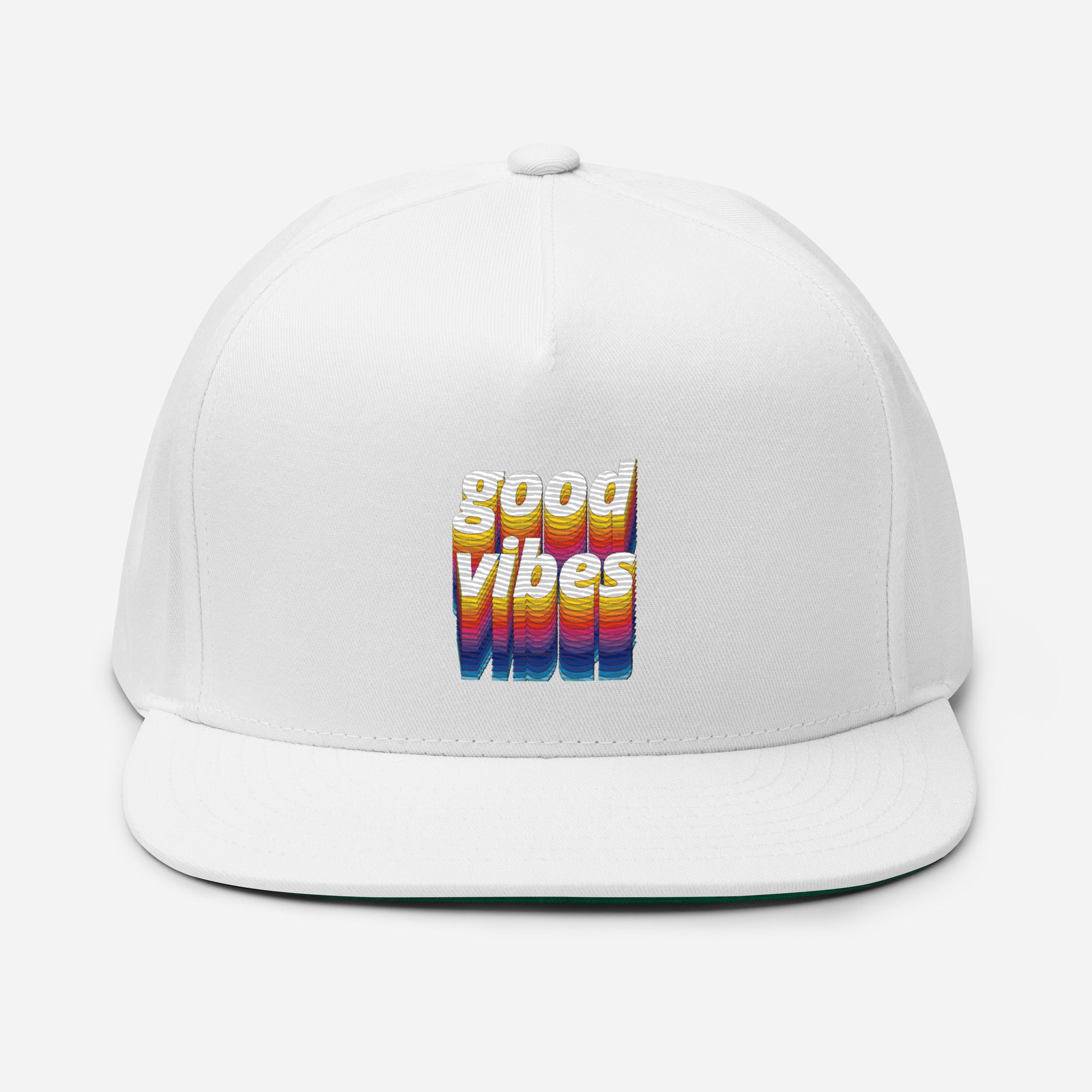 Rich Vibes Beast Mode 1.4 - Flat Bill Cap White