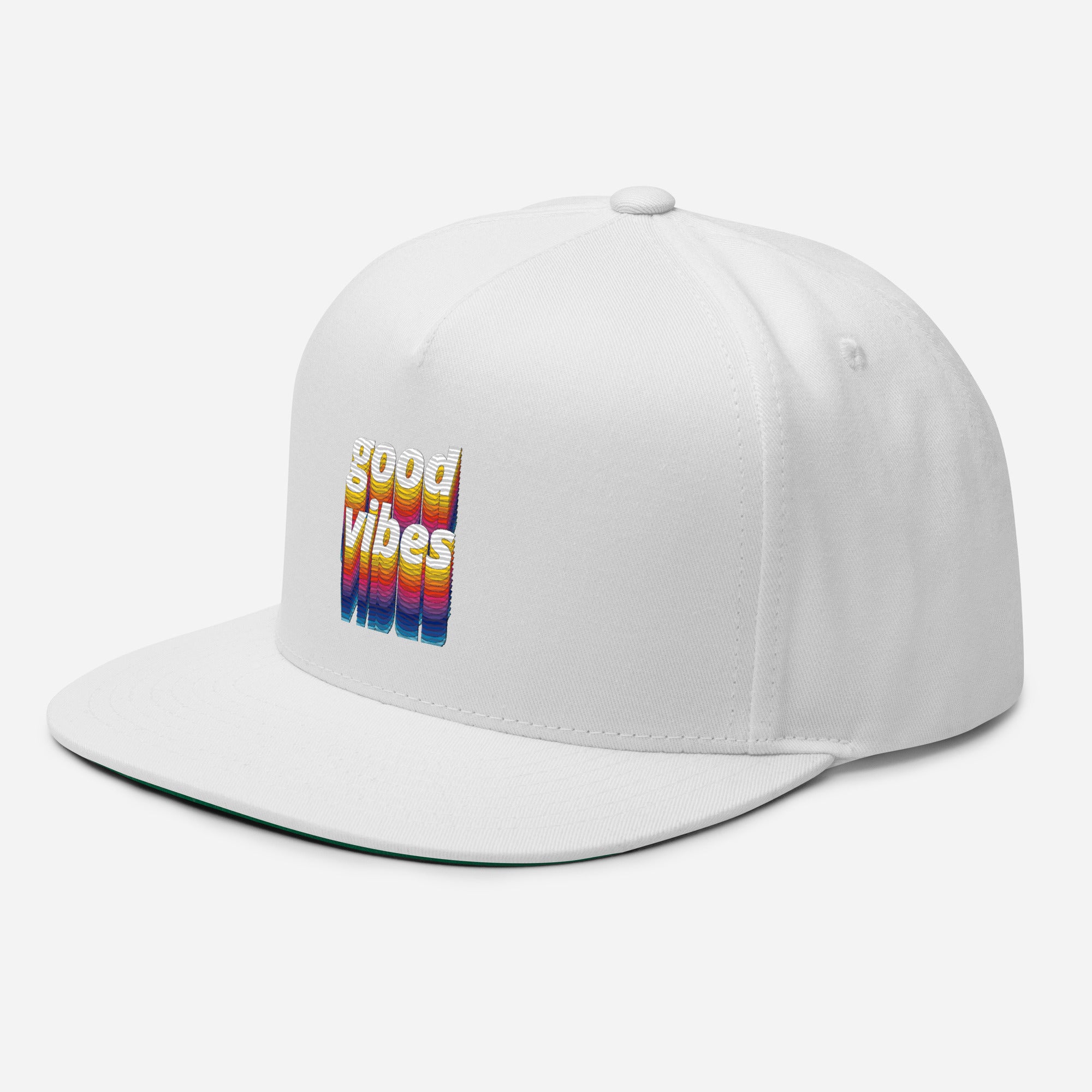 Rich Vibes Beast Mode 1.4 - Flat Bill Cap White
