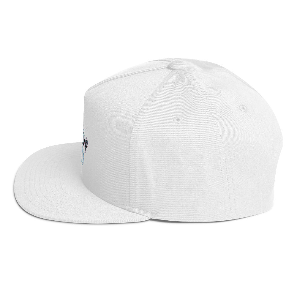 Rich Vibes Rich Drip Splash RR 2.0 - Flat Bill Cap White
