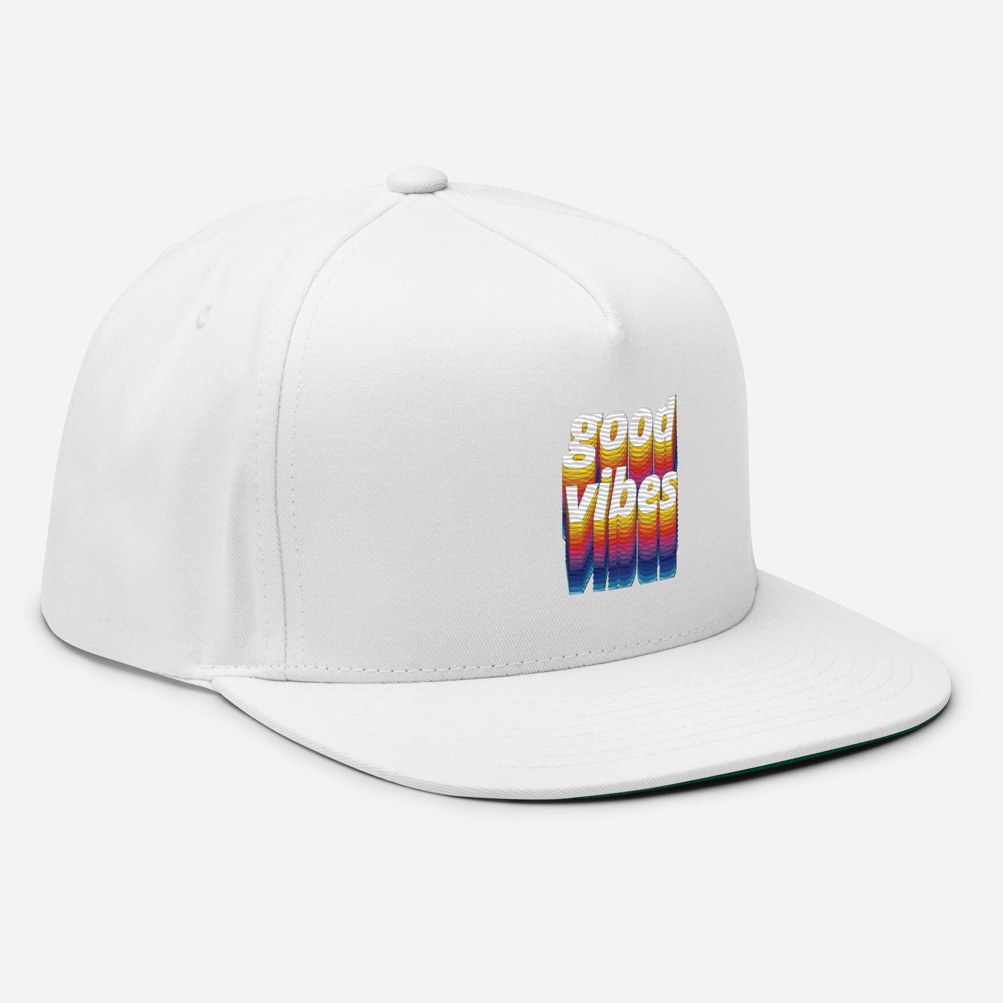 Rich Vibes Beast Mode 1.4 - Flat Bill Cap White
