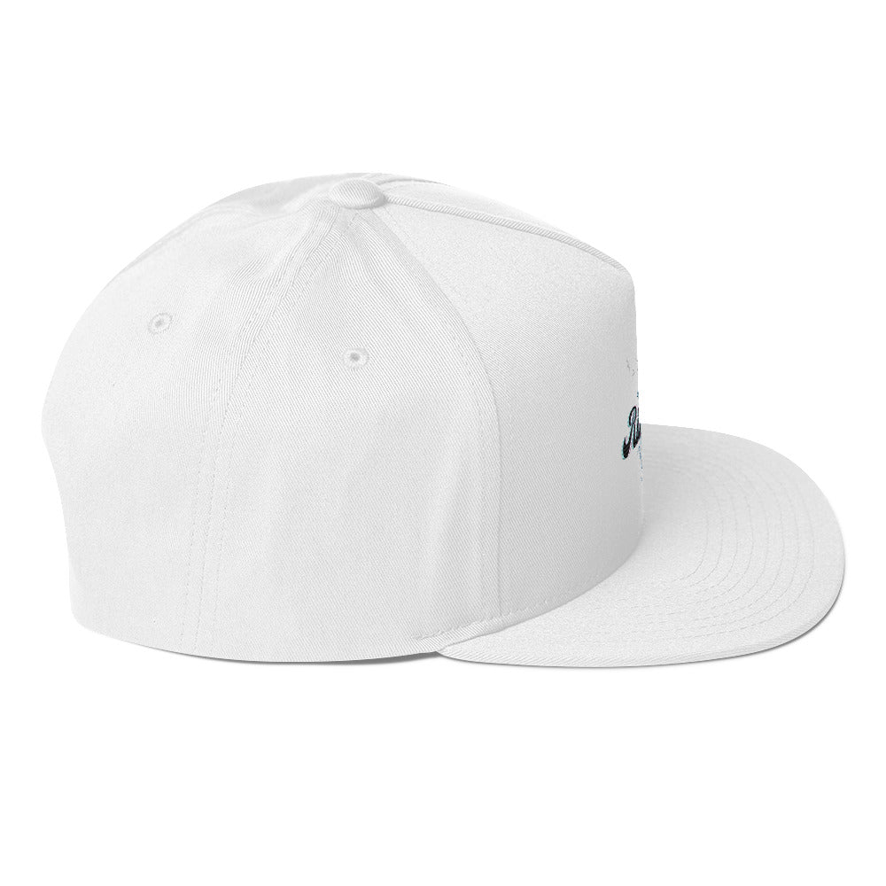 Rich Vibes Rich Drip Splash RR 2.0 - Flat Bill Cap White