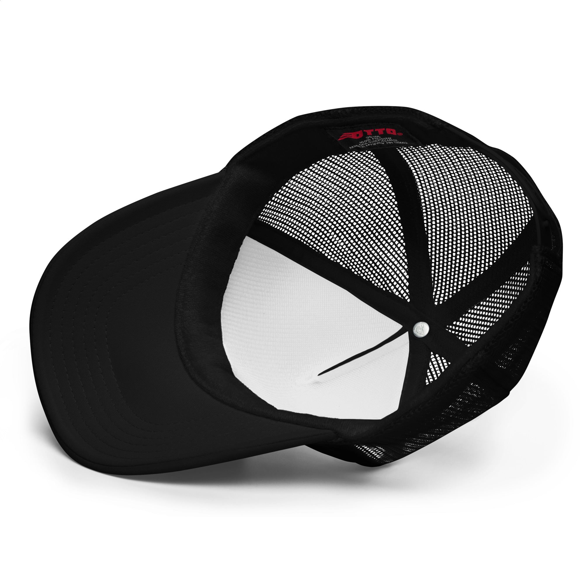 Rich Vibes RR Turquoise Terrier Silhouette - Foam trucker hat Black