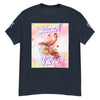 Rich Vibes Pink Flamingo Beach Vibes - Heavy Tee Shirt