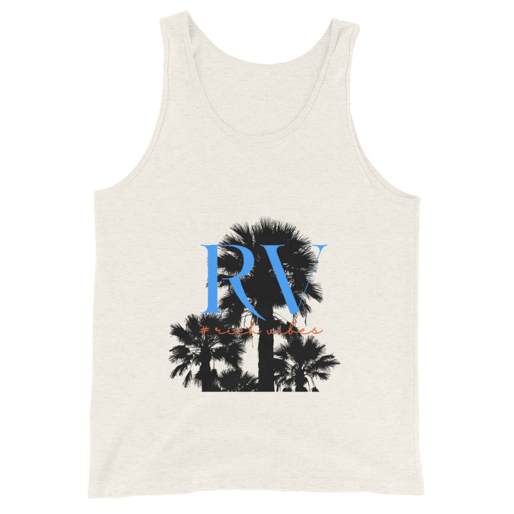 Rich Vibes RV Palm Tree Logo Tank Top