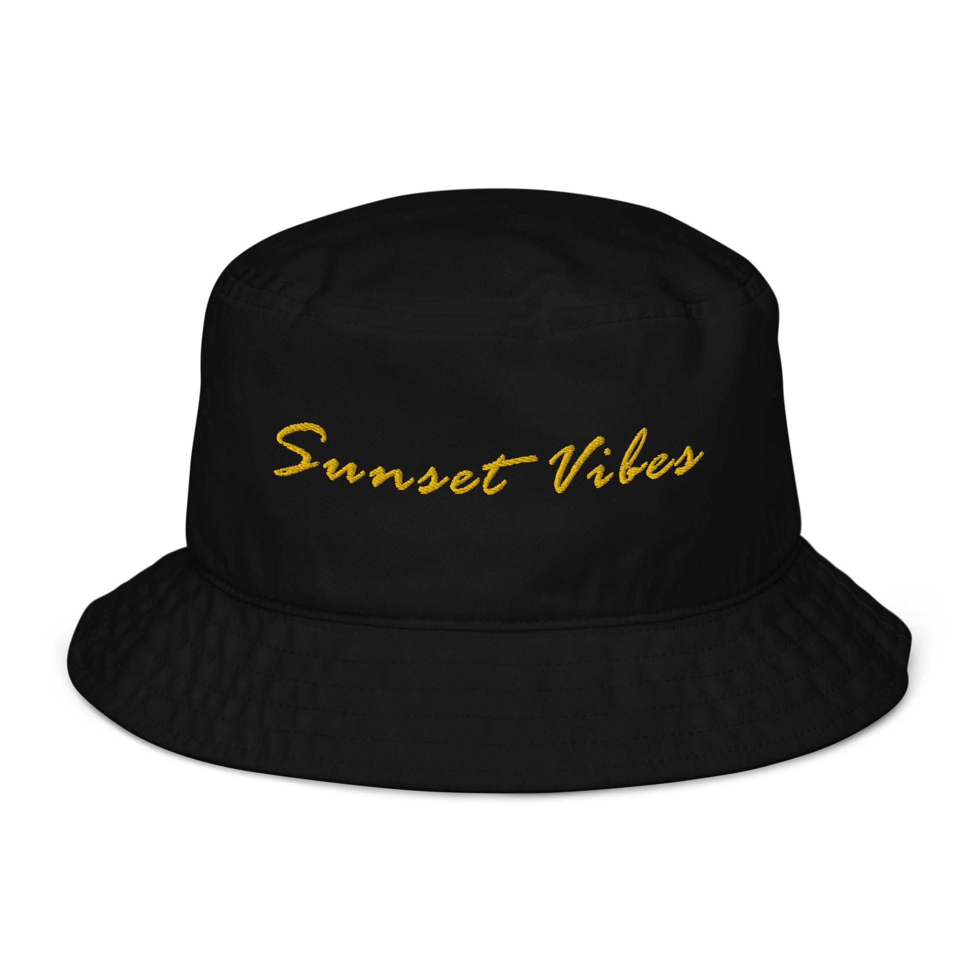 Sunset Vibes Golden - Organic bucket hat
