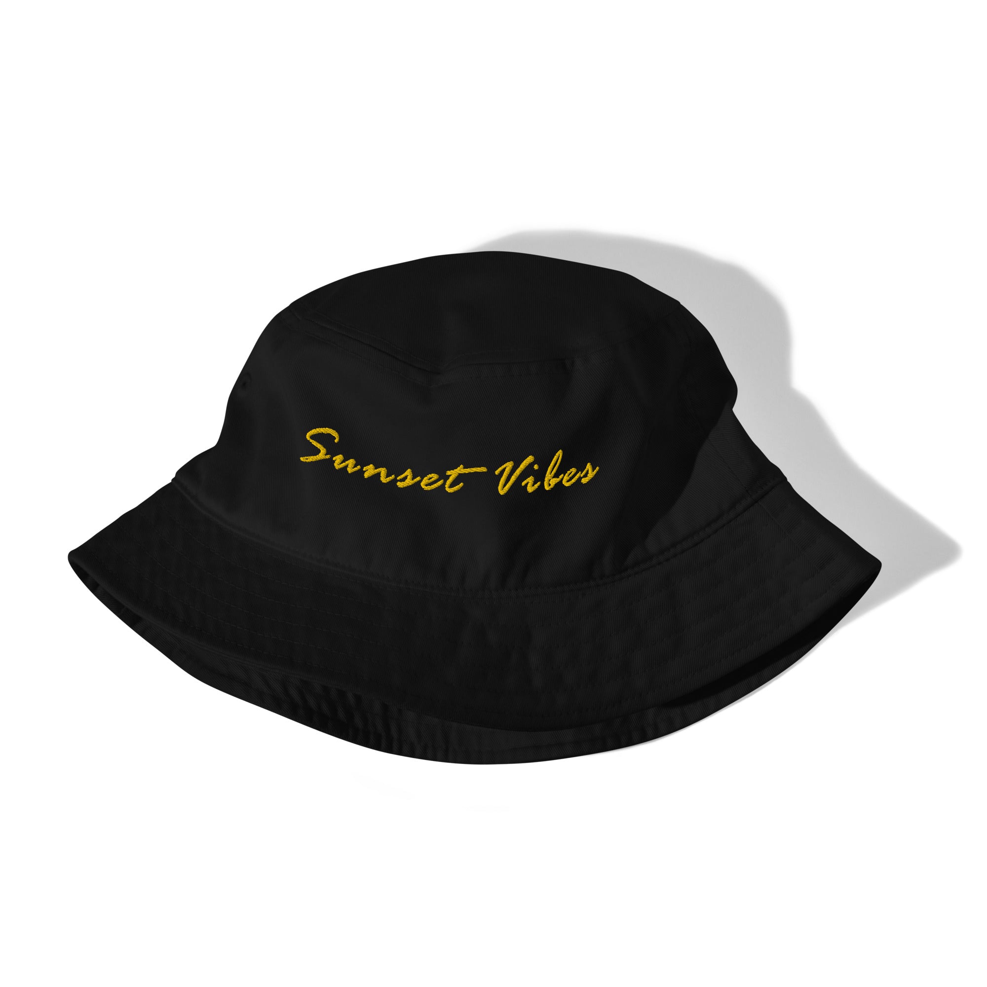 Sunset Vibes Golden - Organic bucket hat
