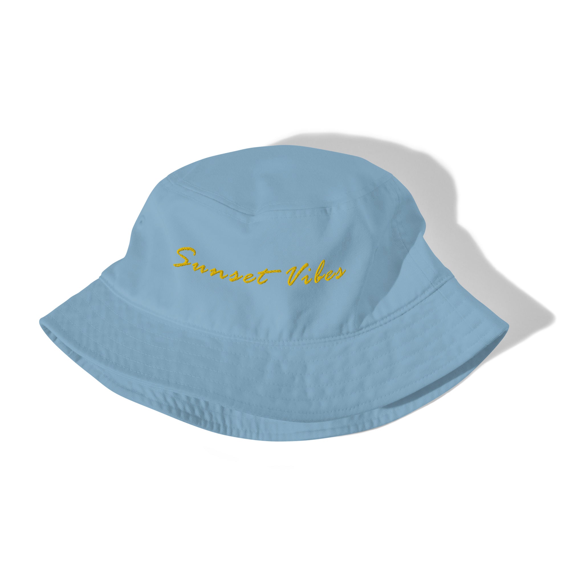 Sunset Vibes Golden - Organic bucket hat