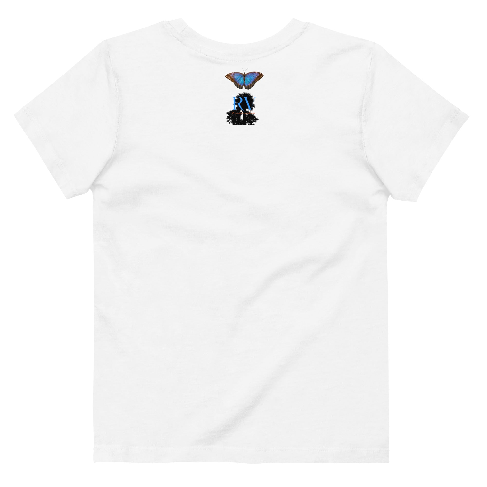 Rich Vibes RV Palm Tree Butterfly - Organic cotton kids t-shirt