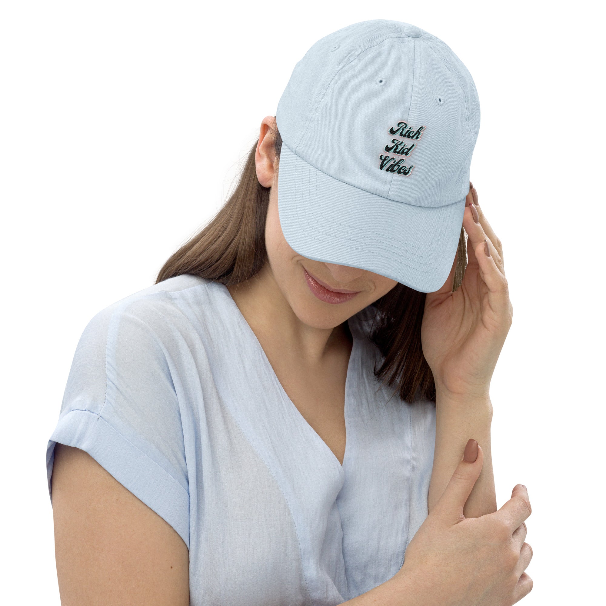 Rich Kid Vibes - Pastel baseball hat