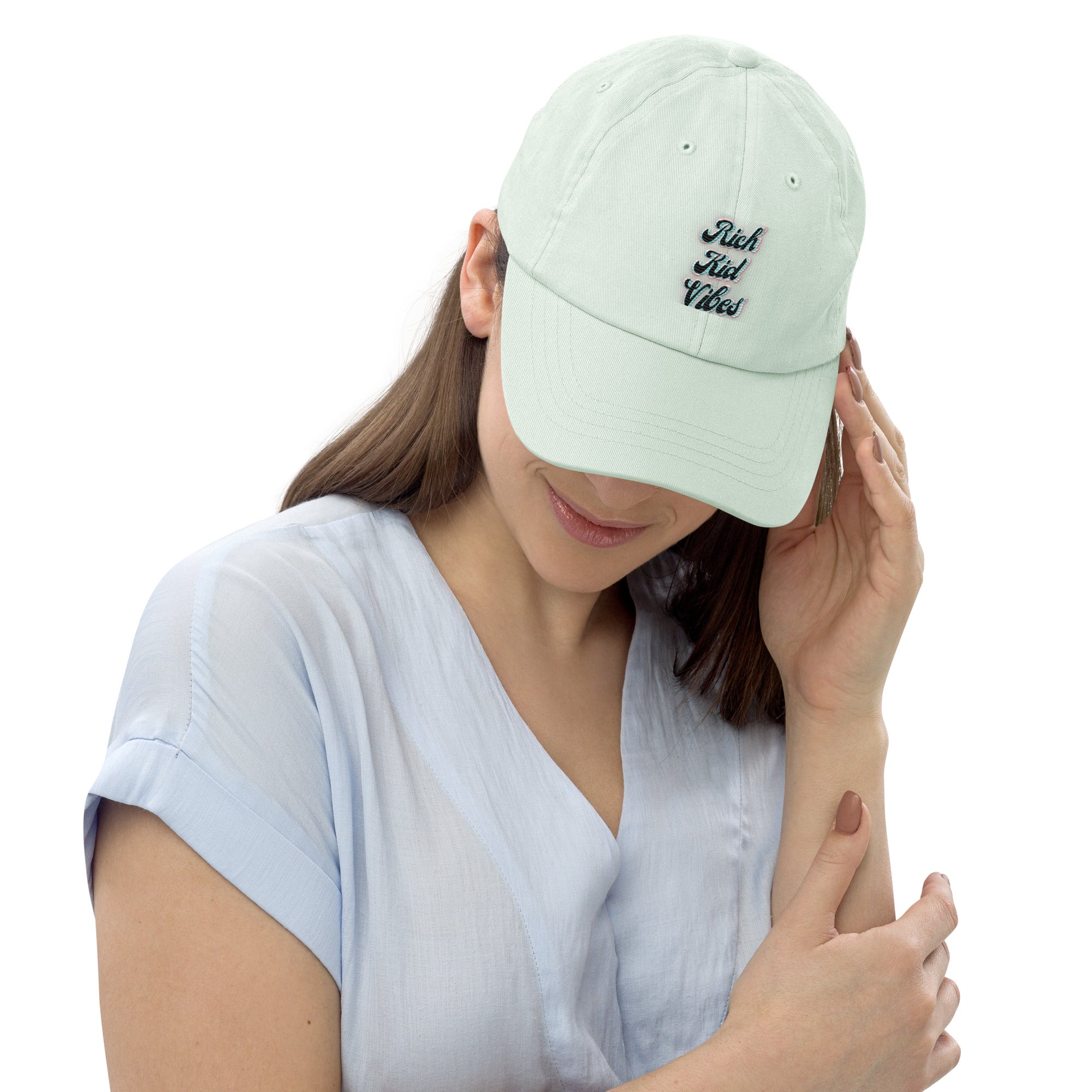 Rich Kid Vibes - Pastel baseball hat