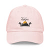 Rich Vibes Colorful Miami Silhouette - Pastel baseball hat