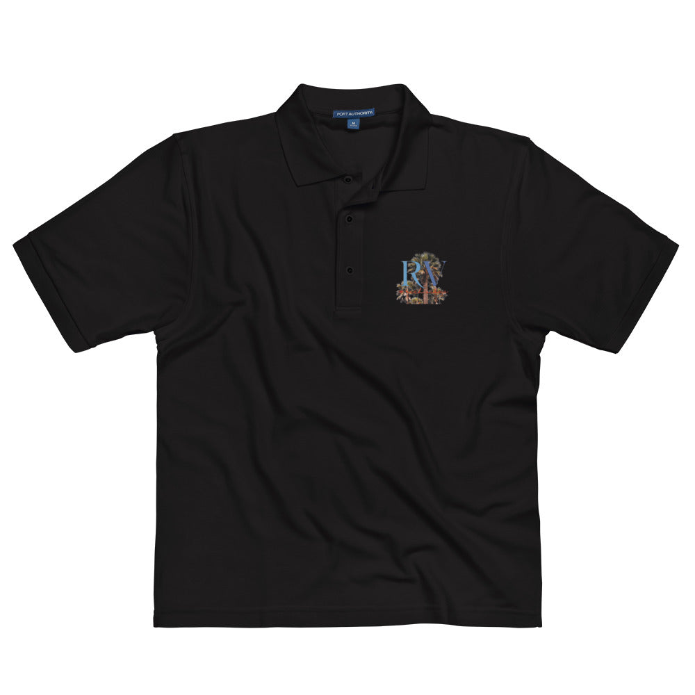 Rich Vibes RV Logo Authentic Signature Collection Men's Premium Polo