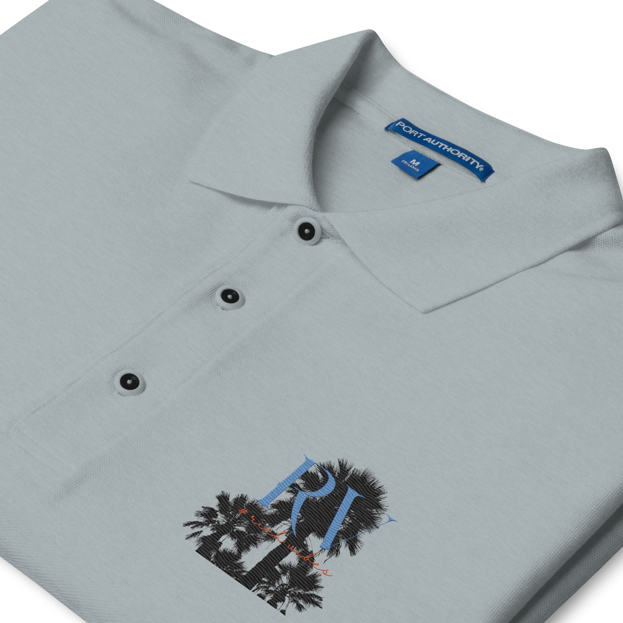 Rich Vibes RV Logo Authentic Signature Collection Men's Premium Polo