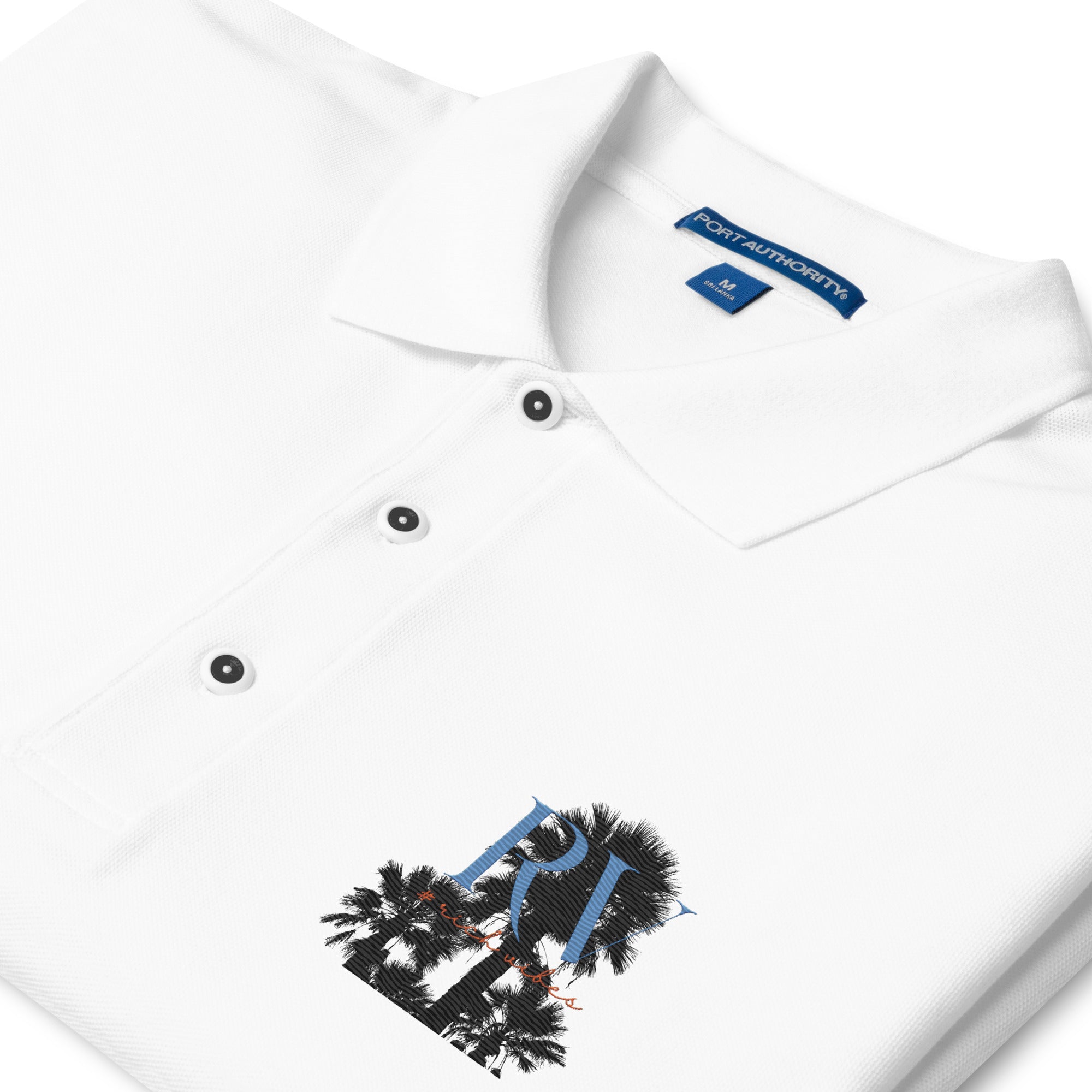 Rich Vibes RV Logo Authentic Signature Collection Men's Premium Polo