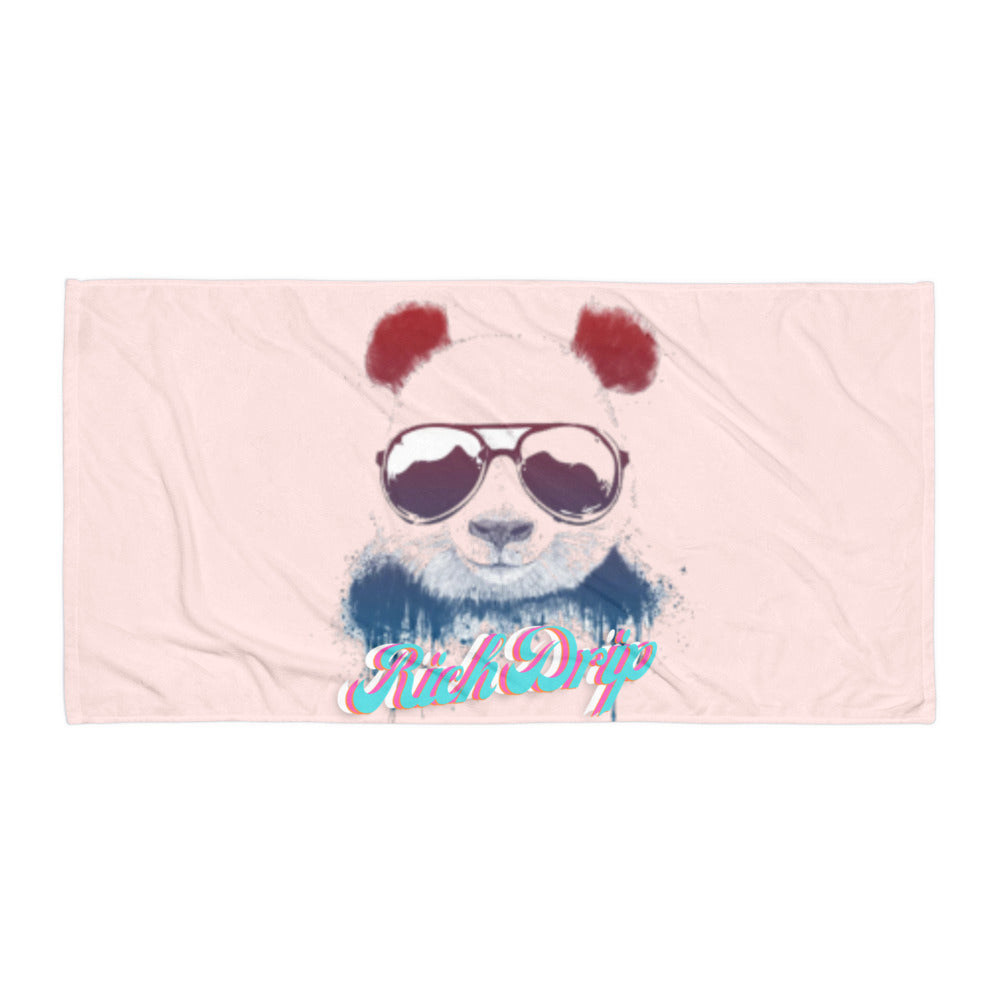 RV Rich Drip Miami Pink Panda - Towel
