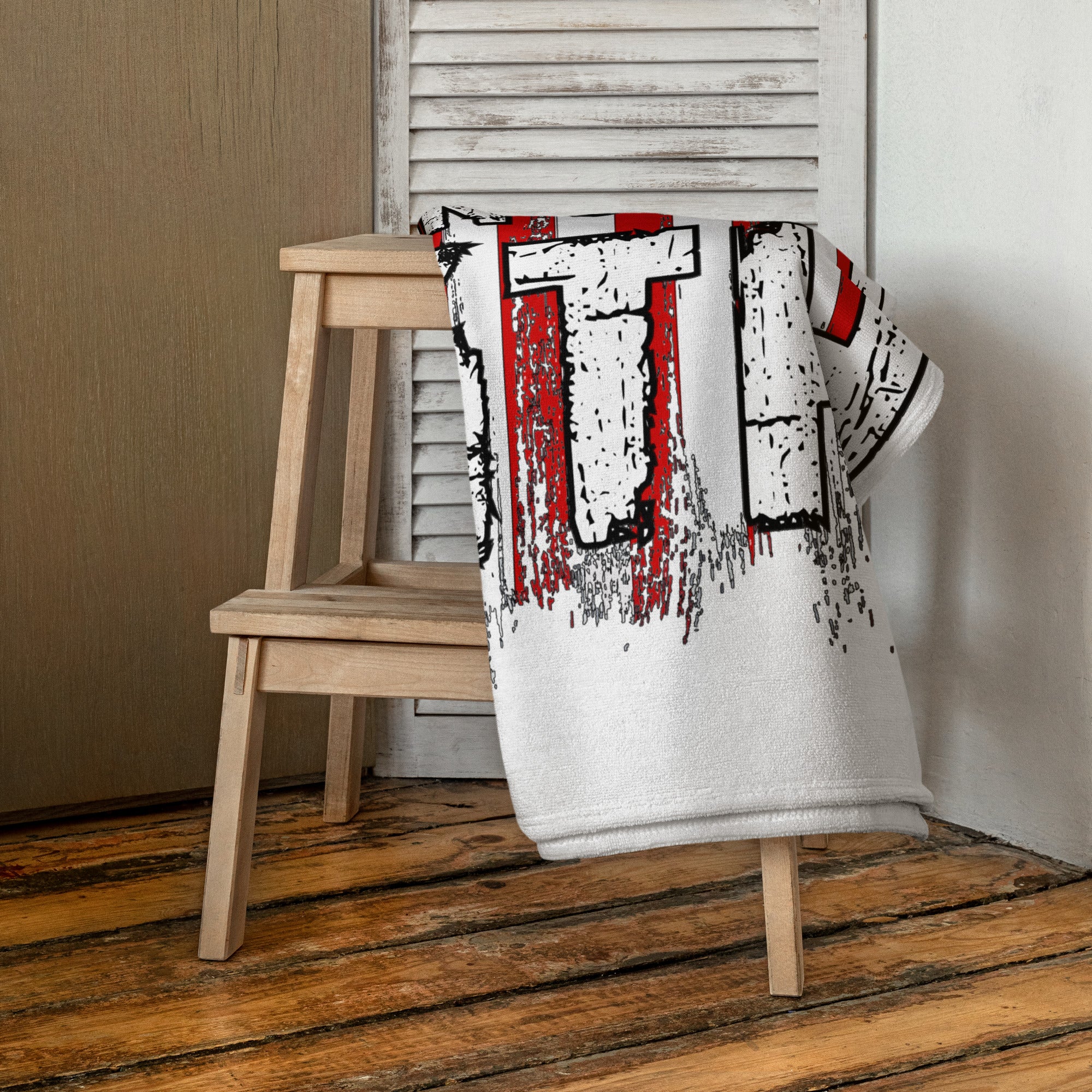 Born 4th of July - Towel White