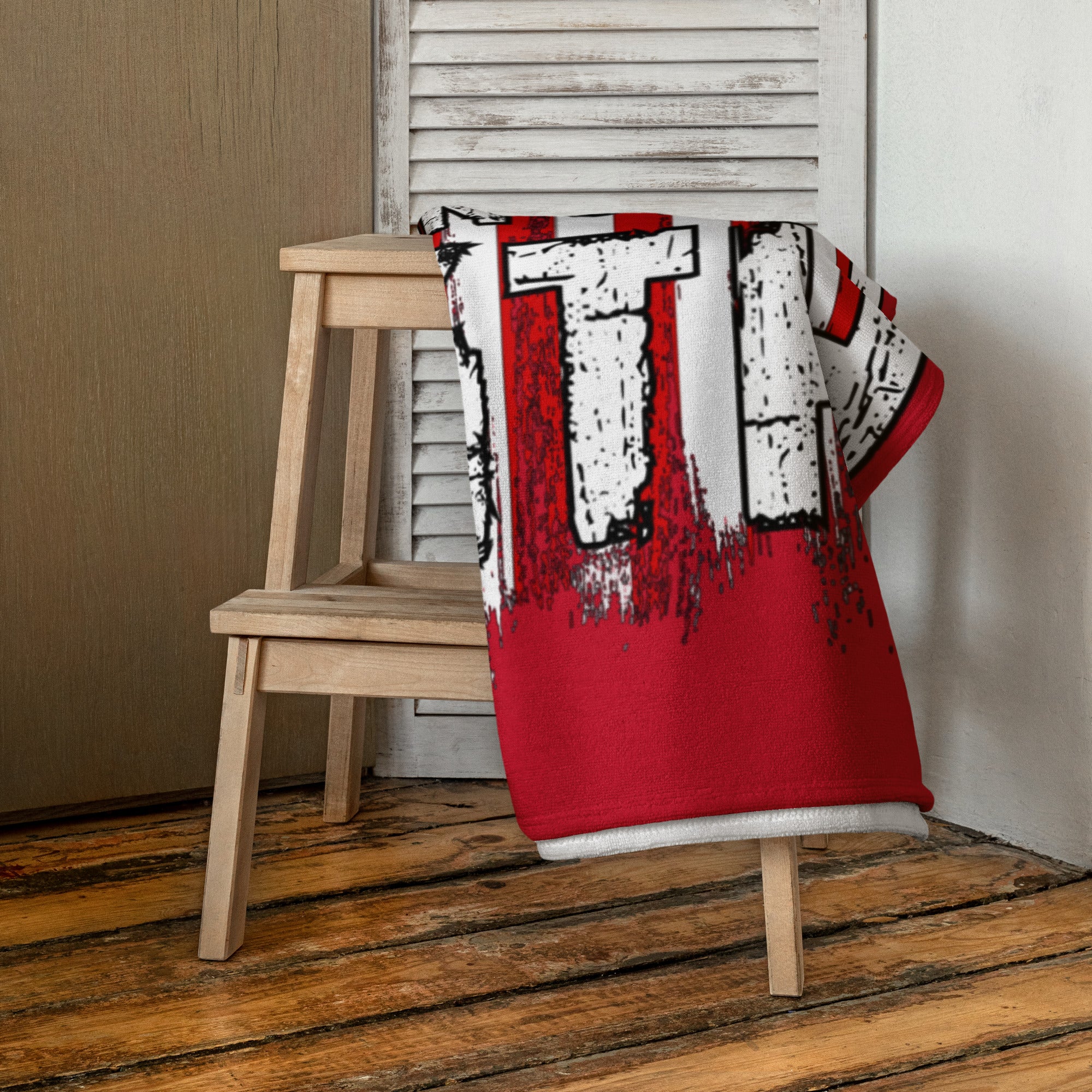 Born 4th of July - Towel Red