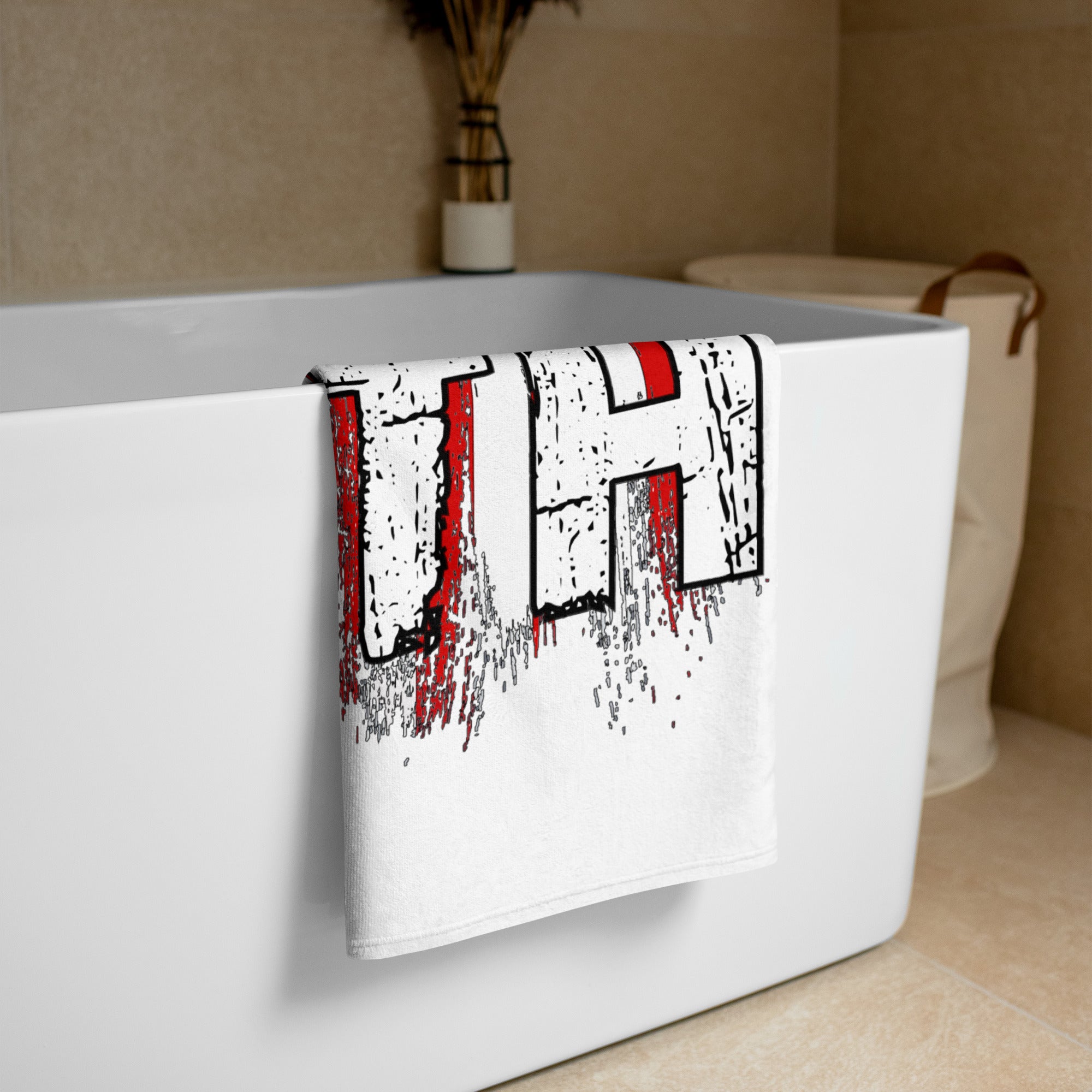 Born 4th of July - Towel White