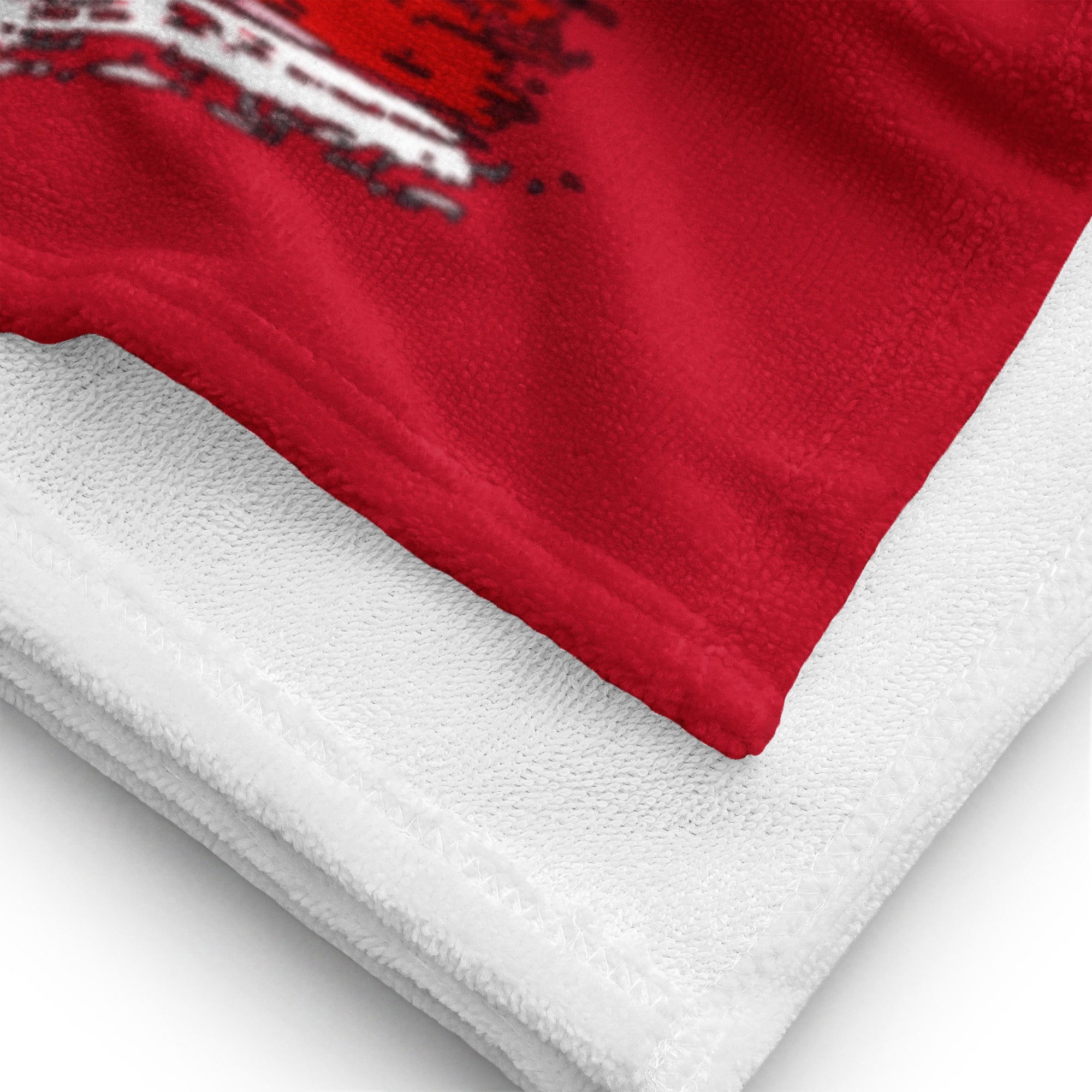 Born 4th of July - Towel Red