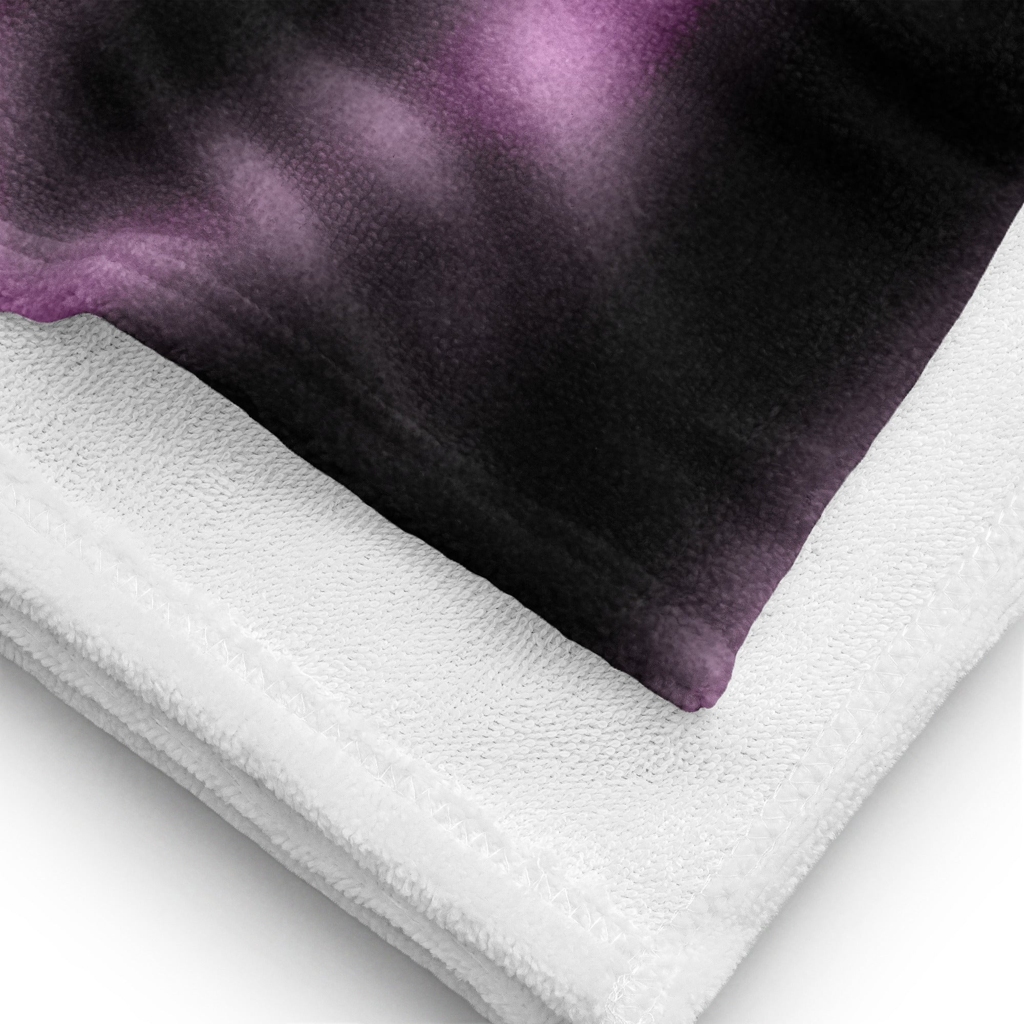 Vineyard Vibes Purple Zebra Print - Towel