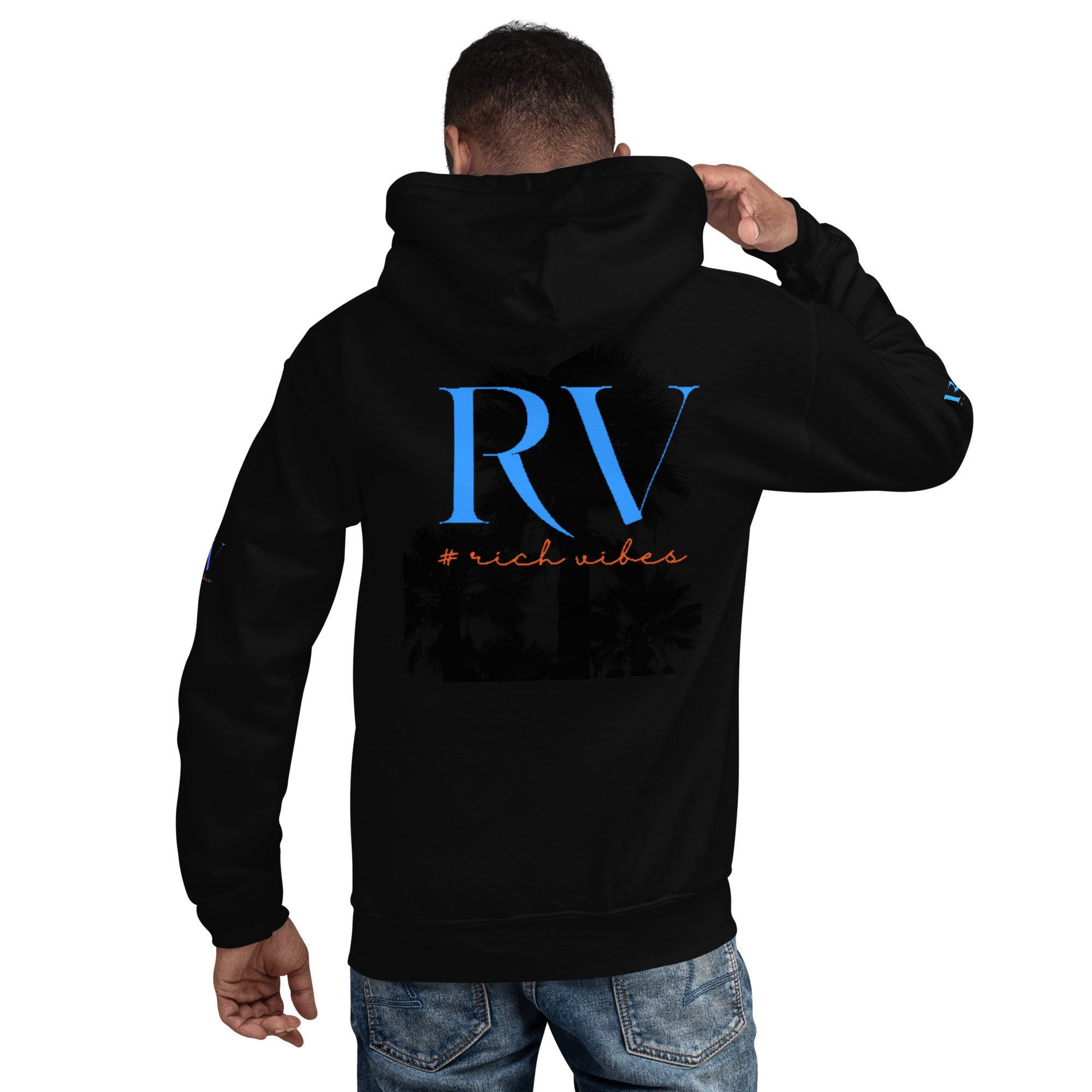 Rich Vibes Louis Armstrong RV Logo Authentic Signature Collection - Heavy Hoodie