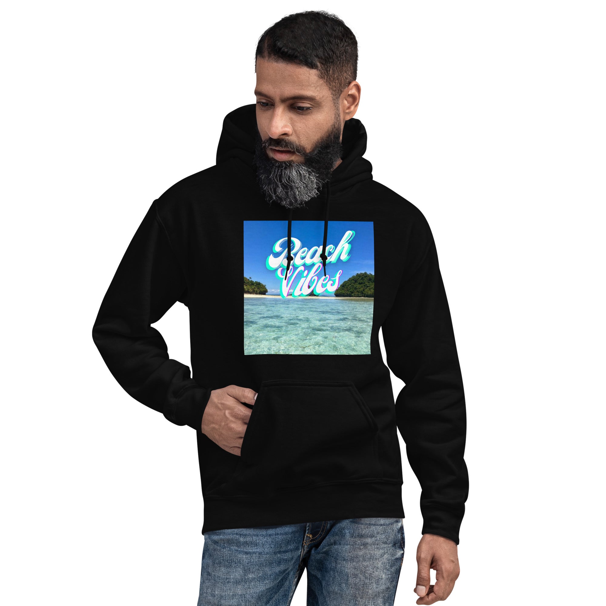 RV Brand Of The Brave Beach Vibes 1.0 - Heavy Hoodie