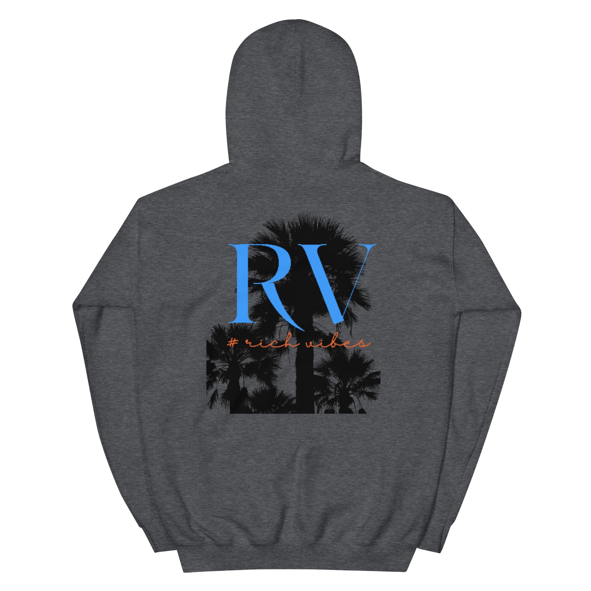 Rich Vibes Louis Armstrong RV Logo Authentic Signature Collection - Heavy Hoodie