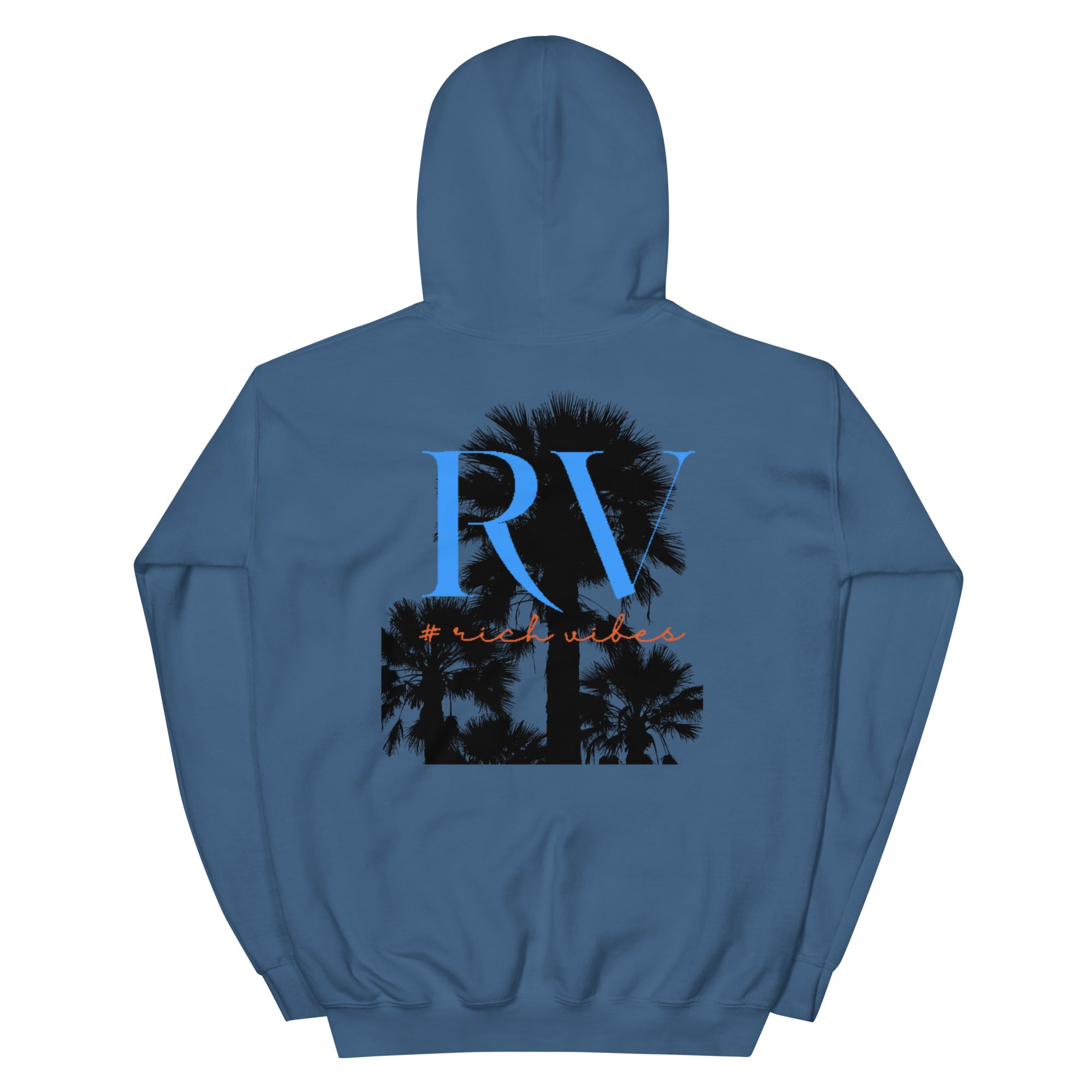 Rich Vibes Louis Armstrong RV Logo Authentic Signature Collection - Heavy Hoodie
