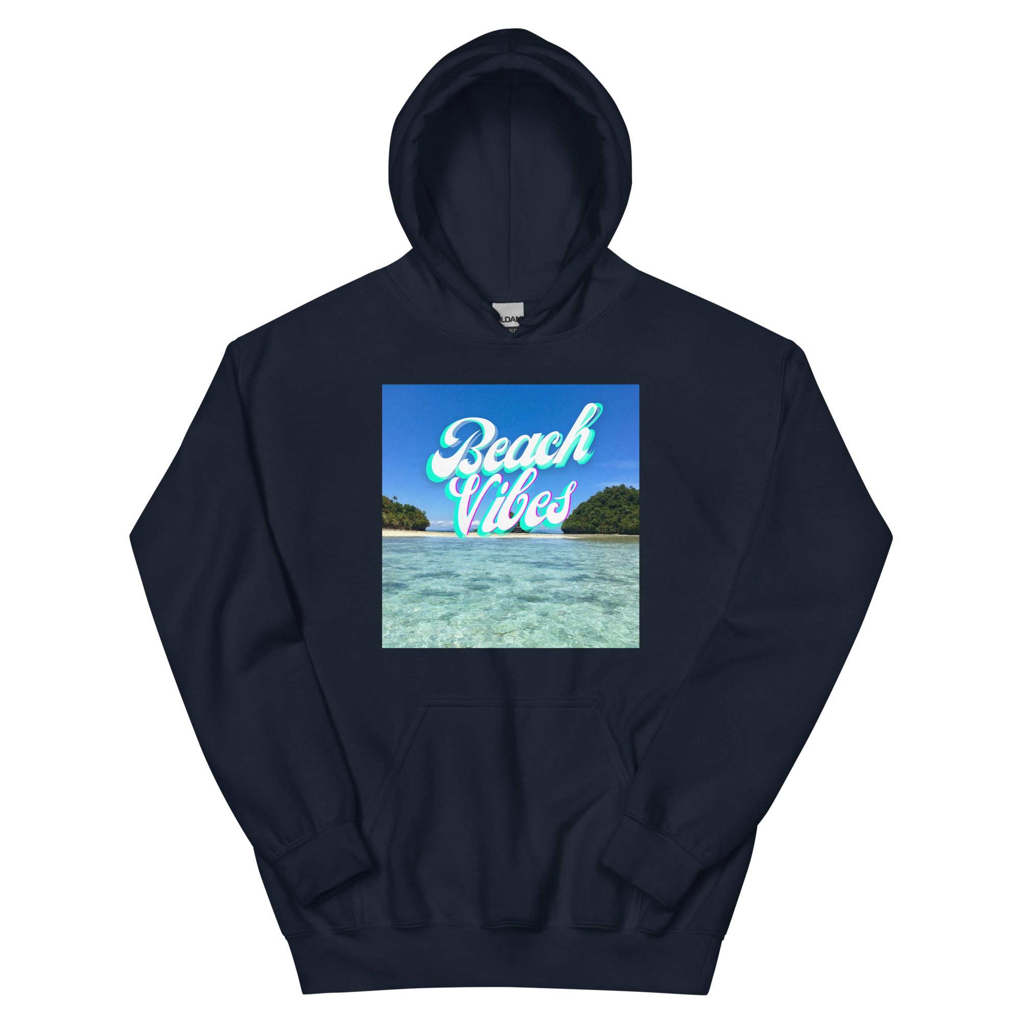 RV Brand Of The Brave Beach Vibes 1.0 - Heavy Hoodie