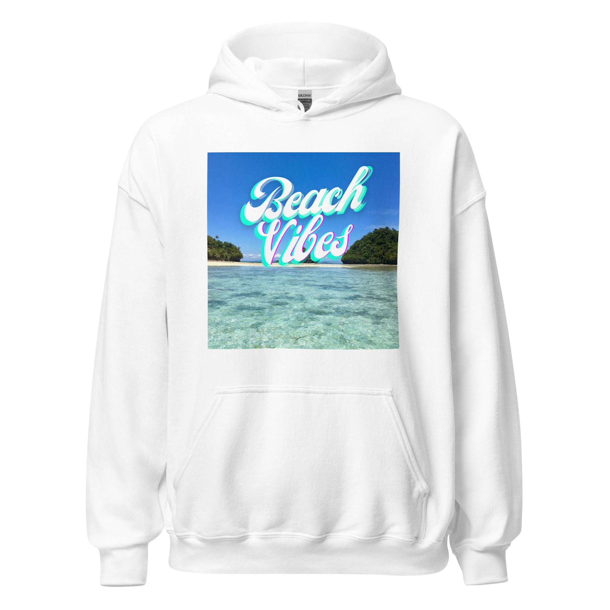 RV Brand Of The Brave Beach Vibes 1.0 - Heavy Hoodie