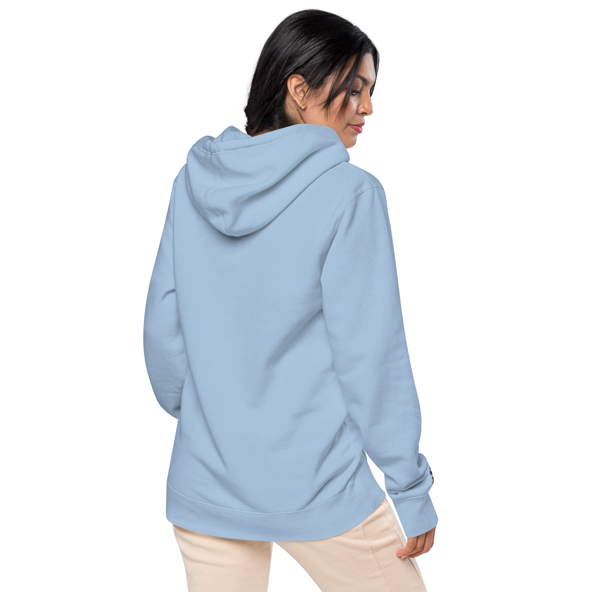 RichV5/Vineyard Vibes Emperial Light Blue - Unisex pigment-dyed hoodie