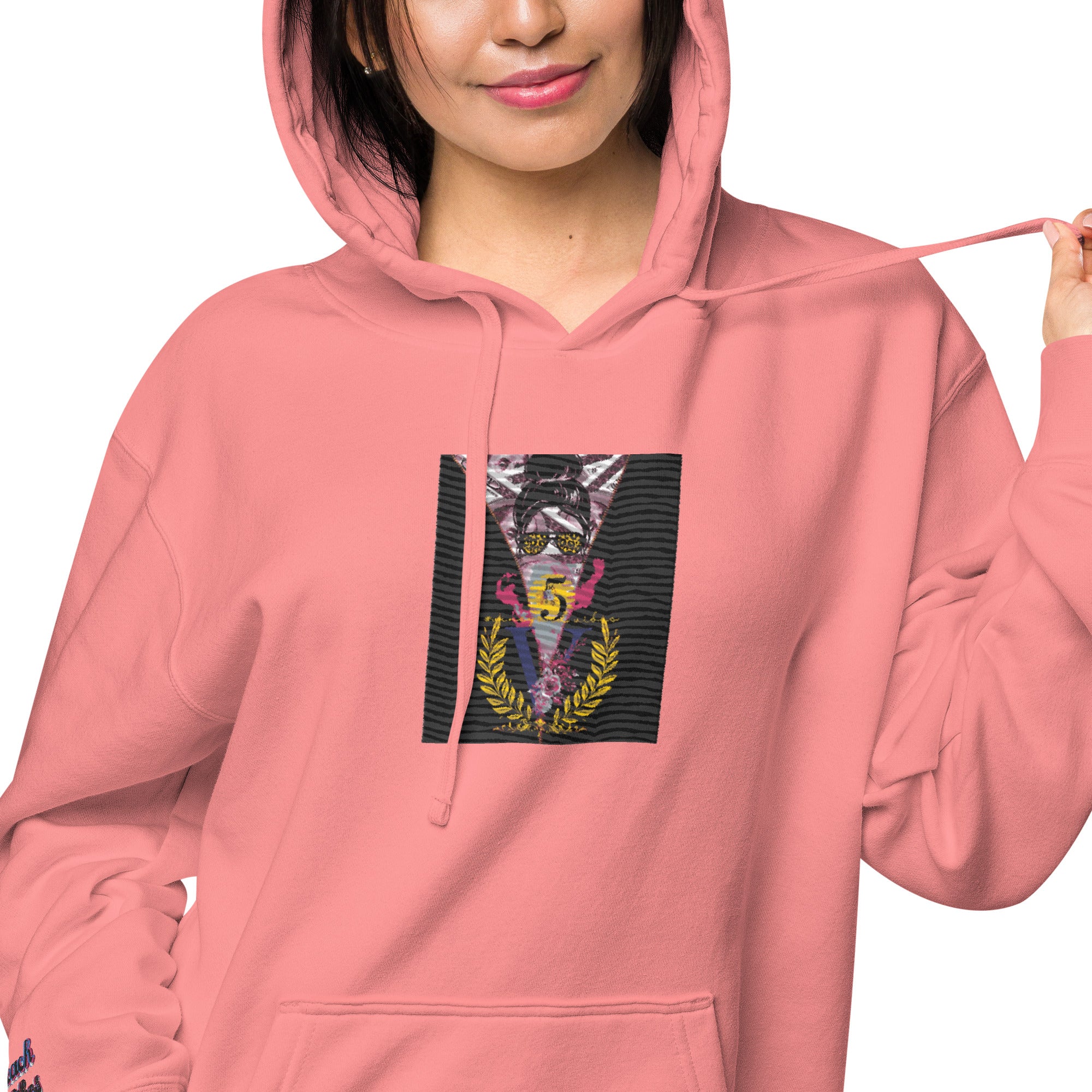 RichV5/Vineyard Vibes Emperial Peach - Unisex pigment-dyed hoodie