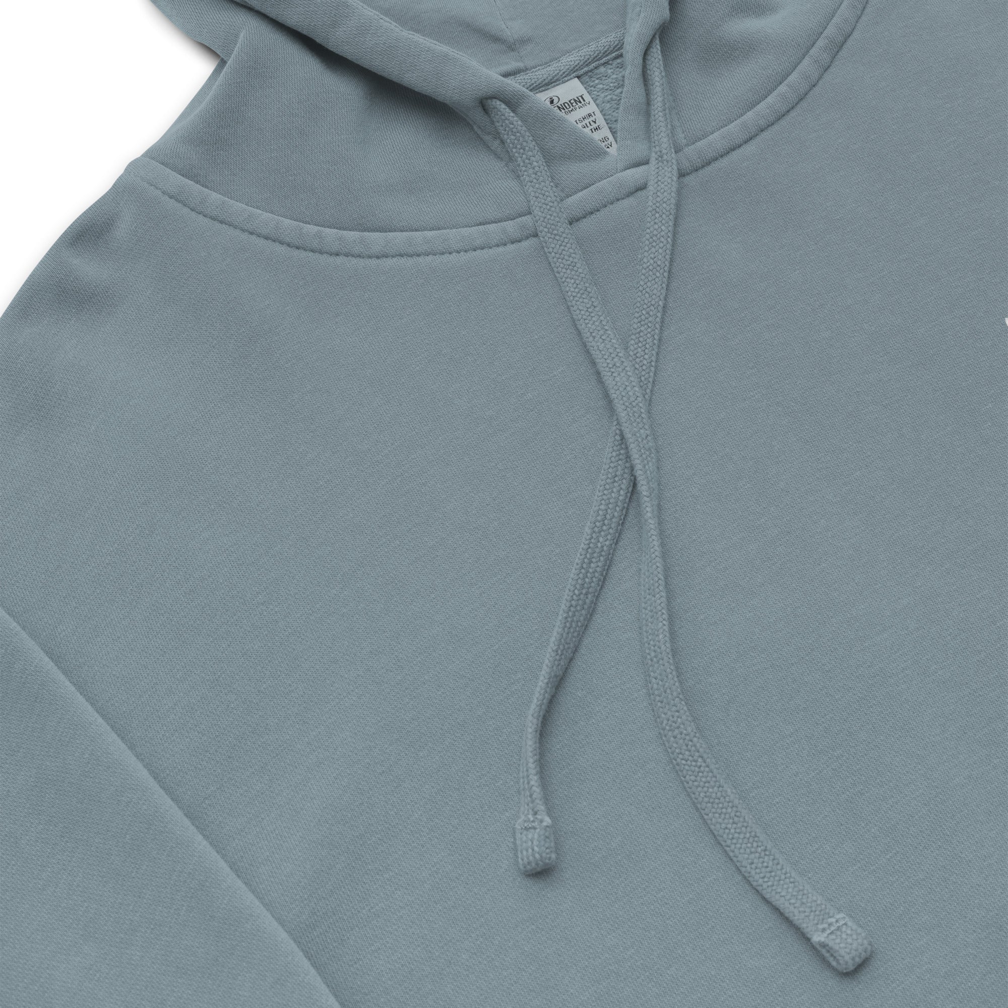 Rich Vibes 3 Palm Tree Silhouette - Unisex pigment-dyed hoodie Slate Blue