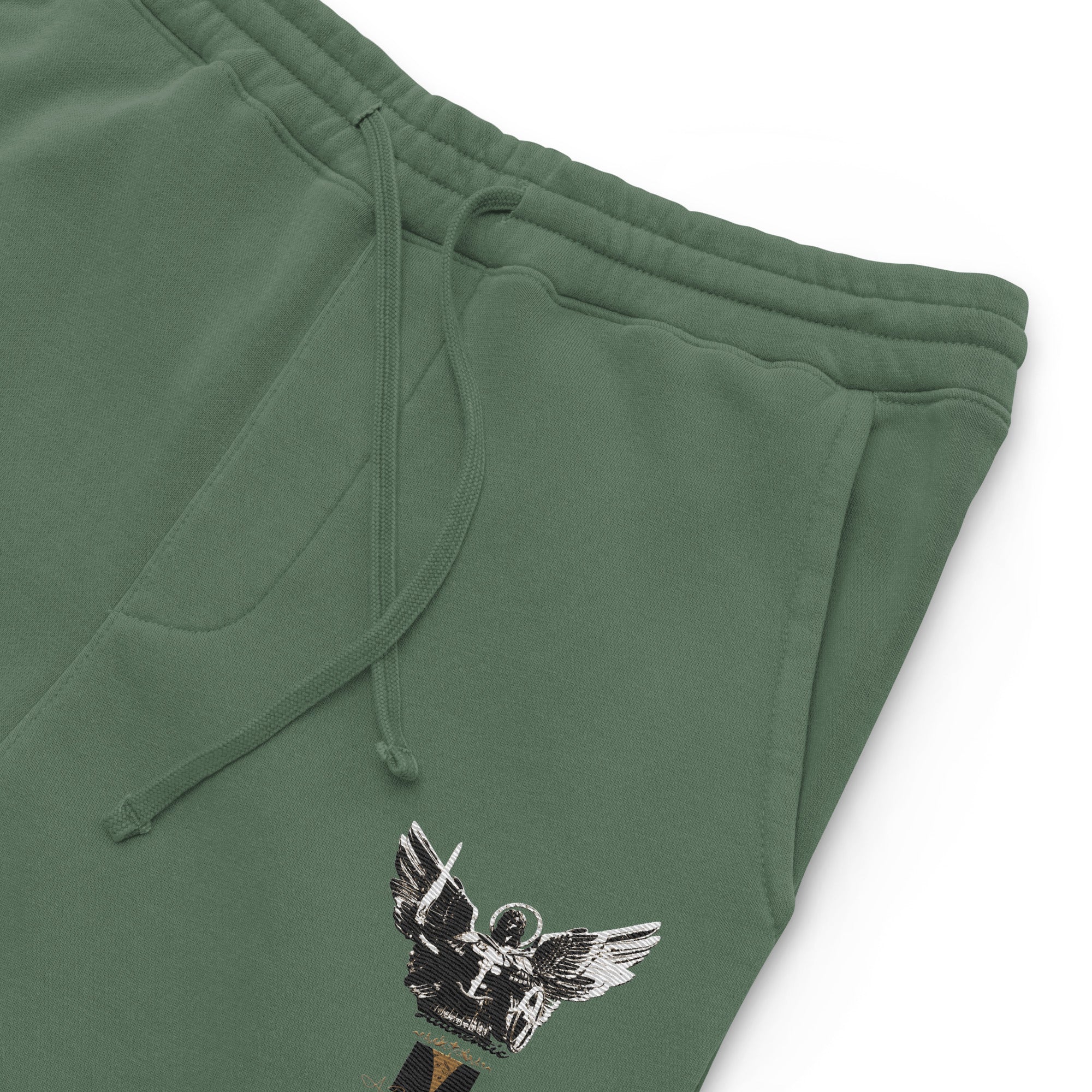 A. Rich Vibes Archangel Authentic Signature Collection Alpine Green pigment-dyed sweatpants