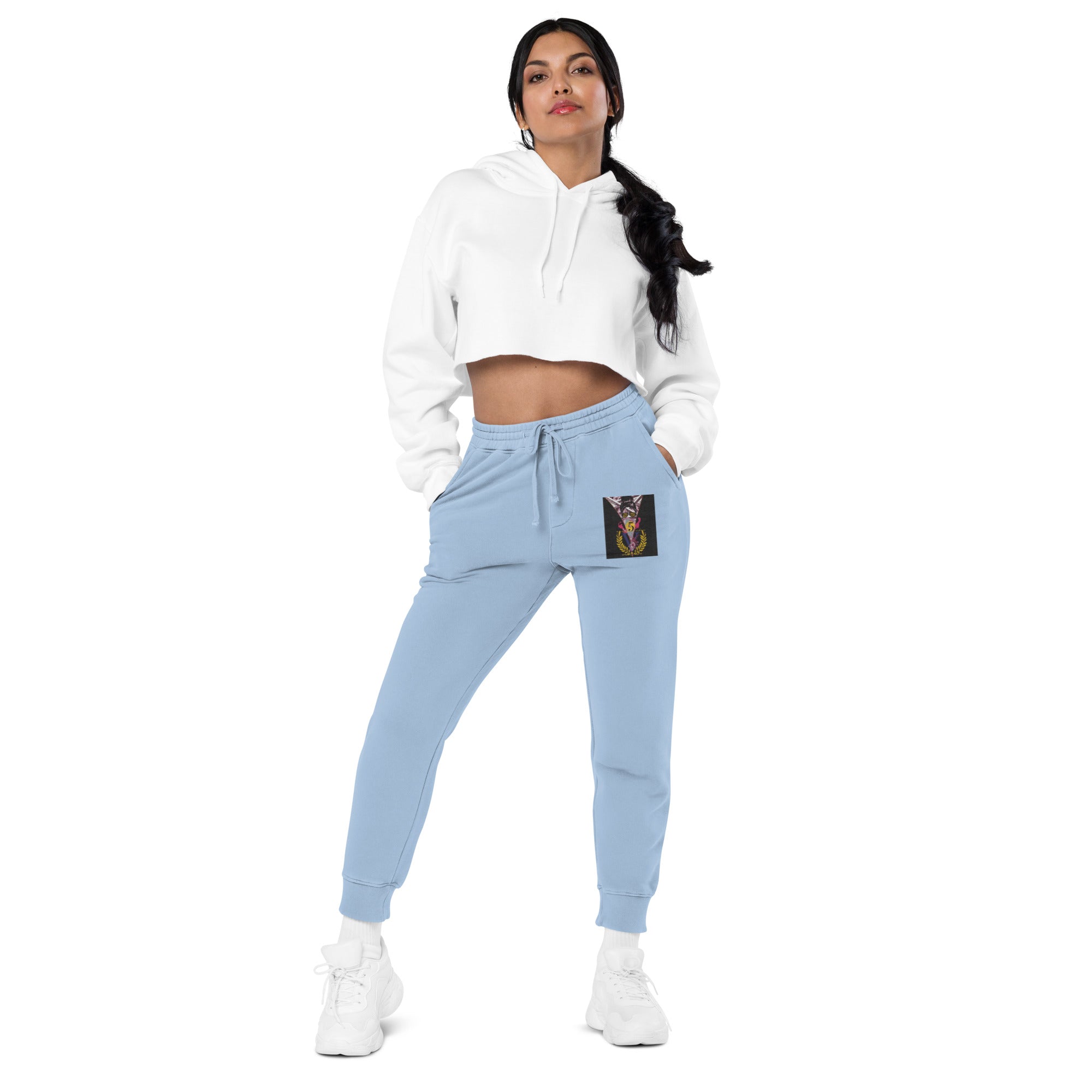 RichV5/Vineyard Vibes Emperial Light Blue - Unisex pigment-dyed sweatpants